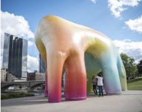 One of the larger sculptures at ArtPrize. 