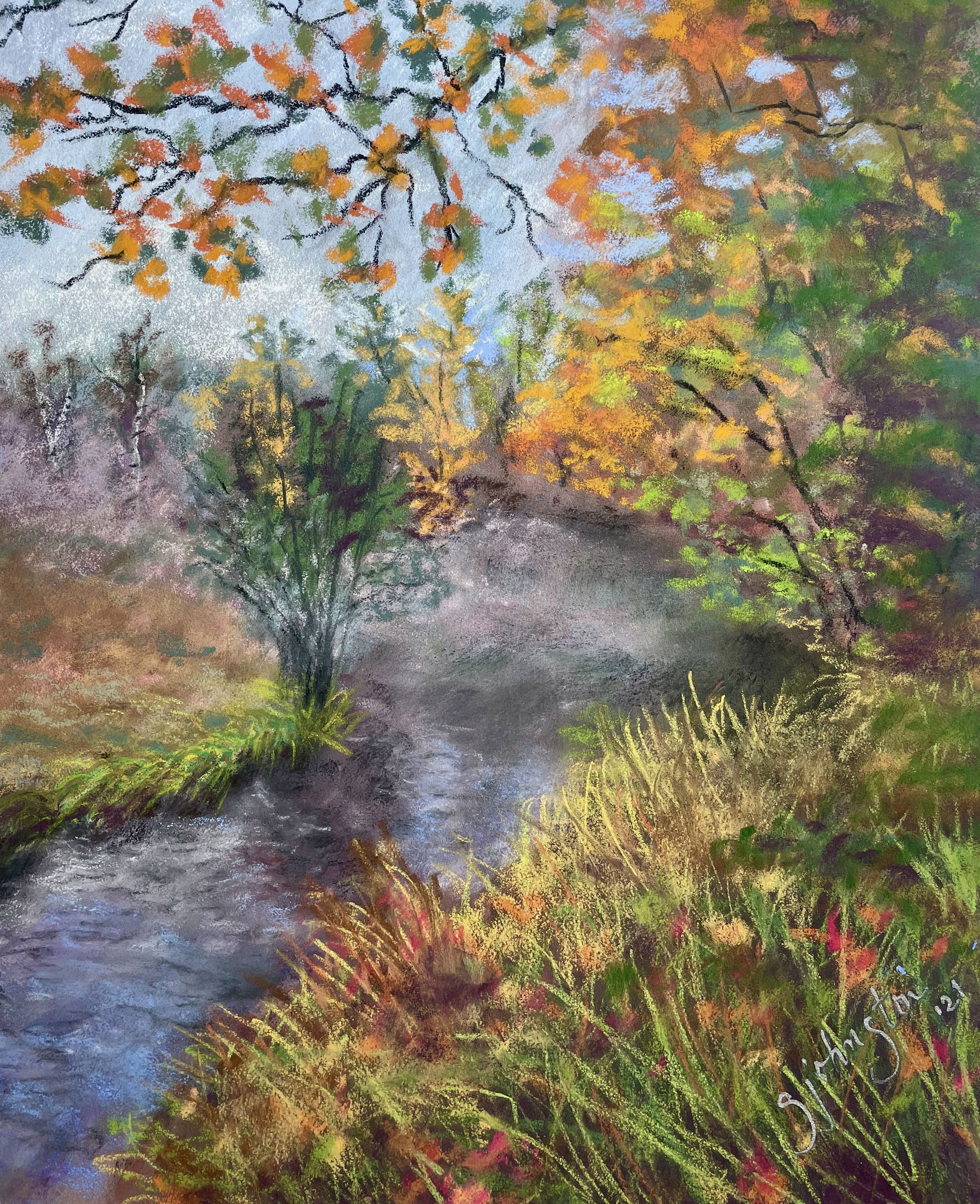 Misty Stream in Autumn.jpeg