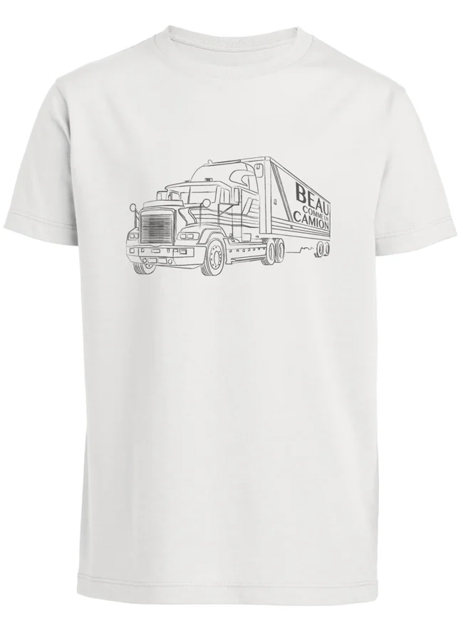 t-shirt camion by Musca Paris