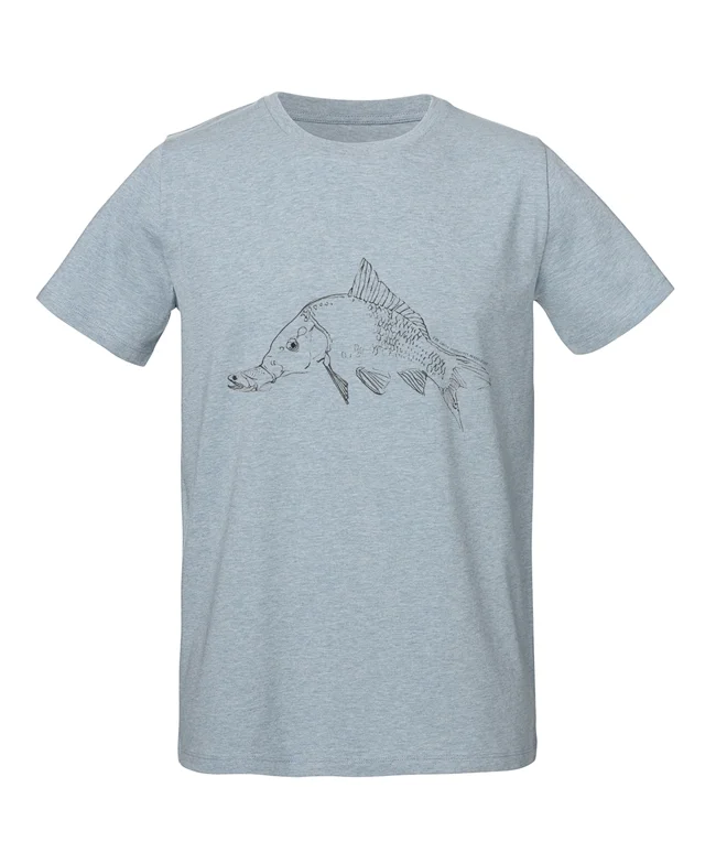 Tshirt bleu poisson Musca paris