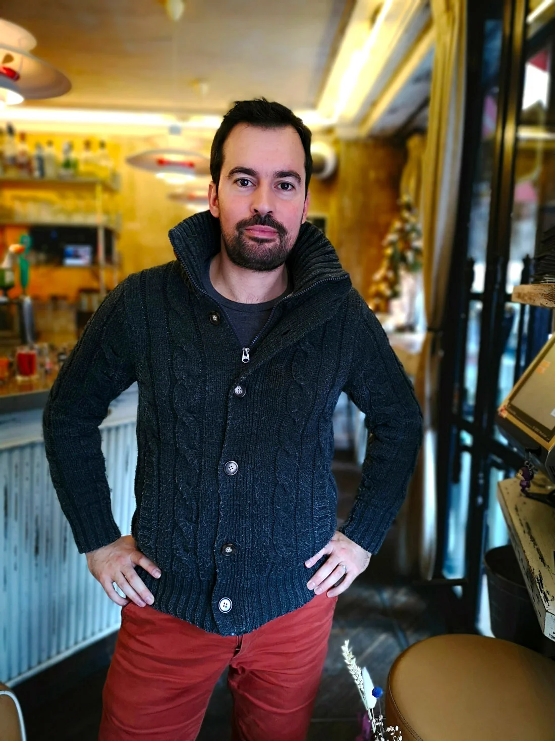 Joseph Petit, co-founder of Au Bout du Champ