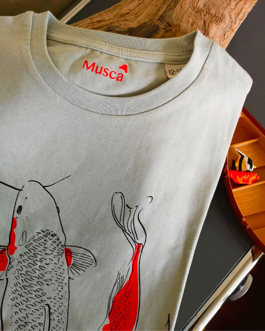 koï t shirt Musca Paris