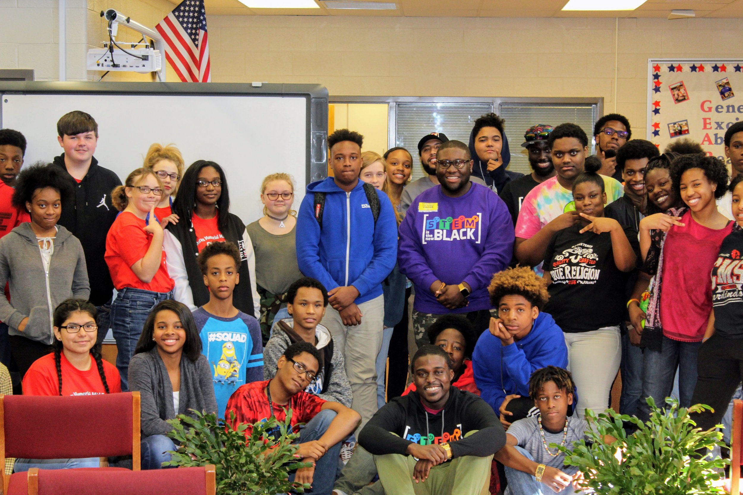 STEM Is The New Black x Veterans Memorial Middle School (Covington, GA)