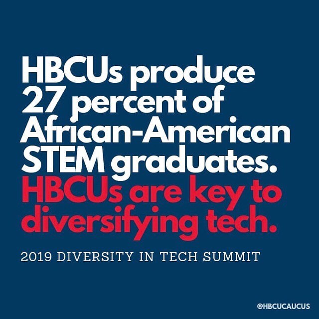 Protect. Invest. Respect. HBCUs. ✊🏽✊🏾✊🏿 S/o: @hbcualum 
#STEMIsTheNewBlack
📚📐💡🔬💻
&bull;
&bull;
&bull;
&bull;
&bull;
&bull;
#STEMIsTheNewBlack 
#ReshapingTheCulture
#NotYourAverageStatistics
#STEM #Science #Technology #Engineering #Math
#HBCU 