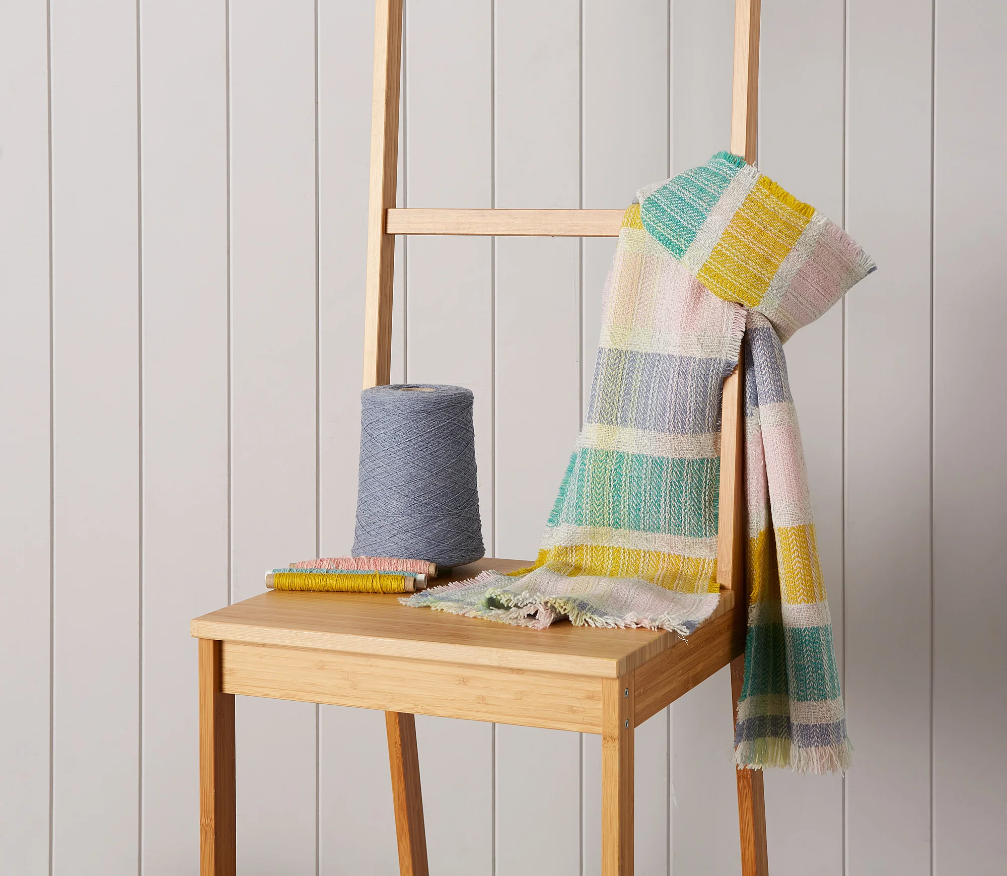 Claire Merino Wool Oversized Scarf Multi