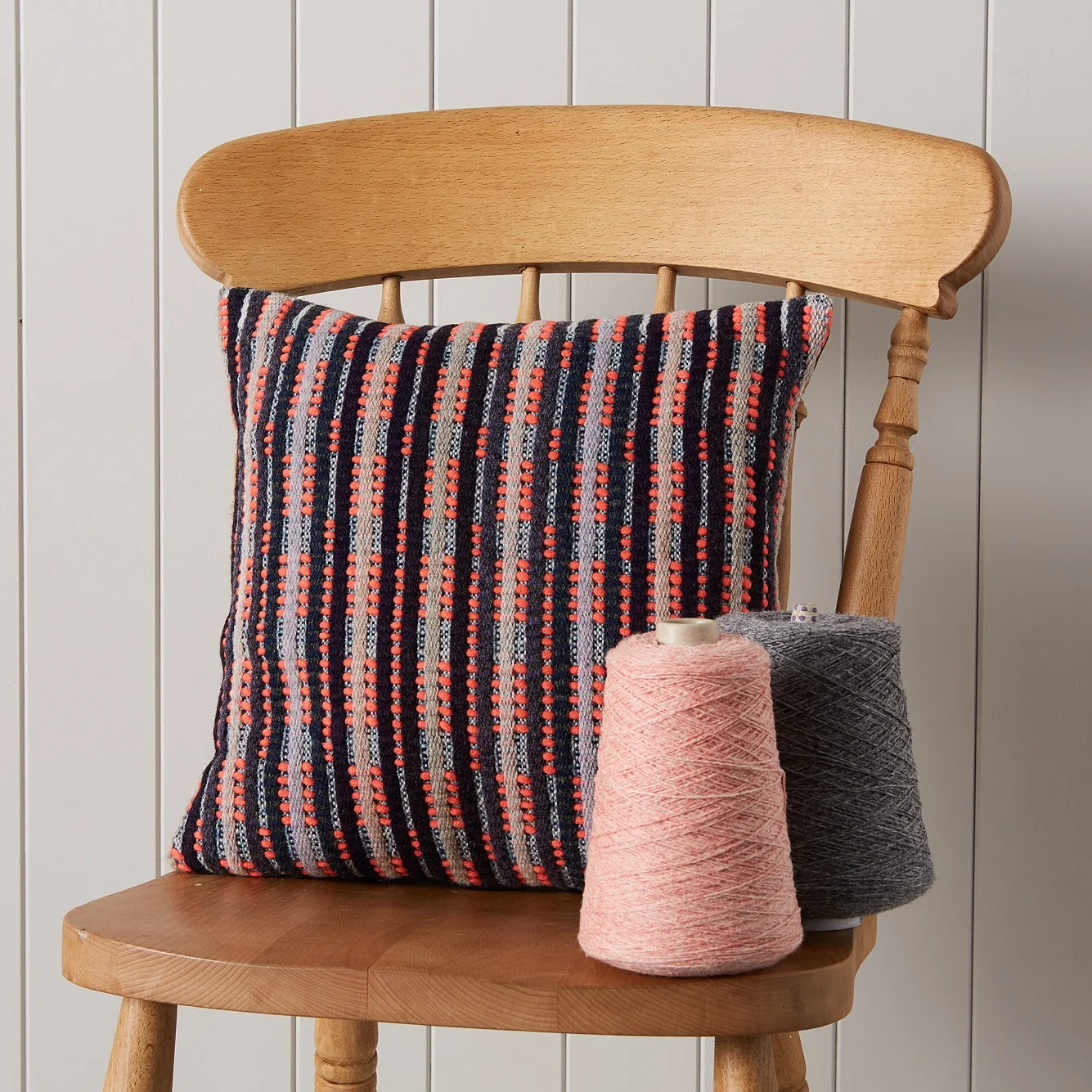 Handwoven Shetland Wool Shambala Cushion, Made in UK