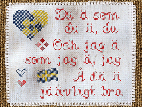You are as you are, I am as I am, and that’s fucking good. About Togetherness. Published on Sweden’s National day June 6.