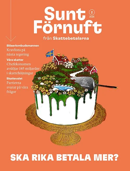  Illustration for Sunt Förnuft (Common Sense - Should the Rich Pay More?) 