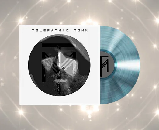 Telepathic Monk blue vinyl LP         (Limited run...500 numbered/signed copies available)