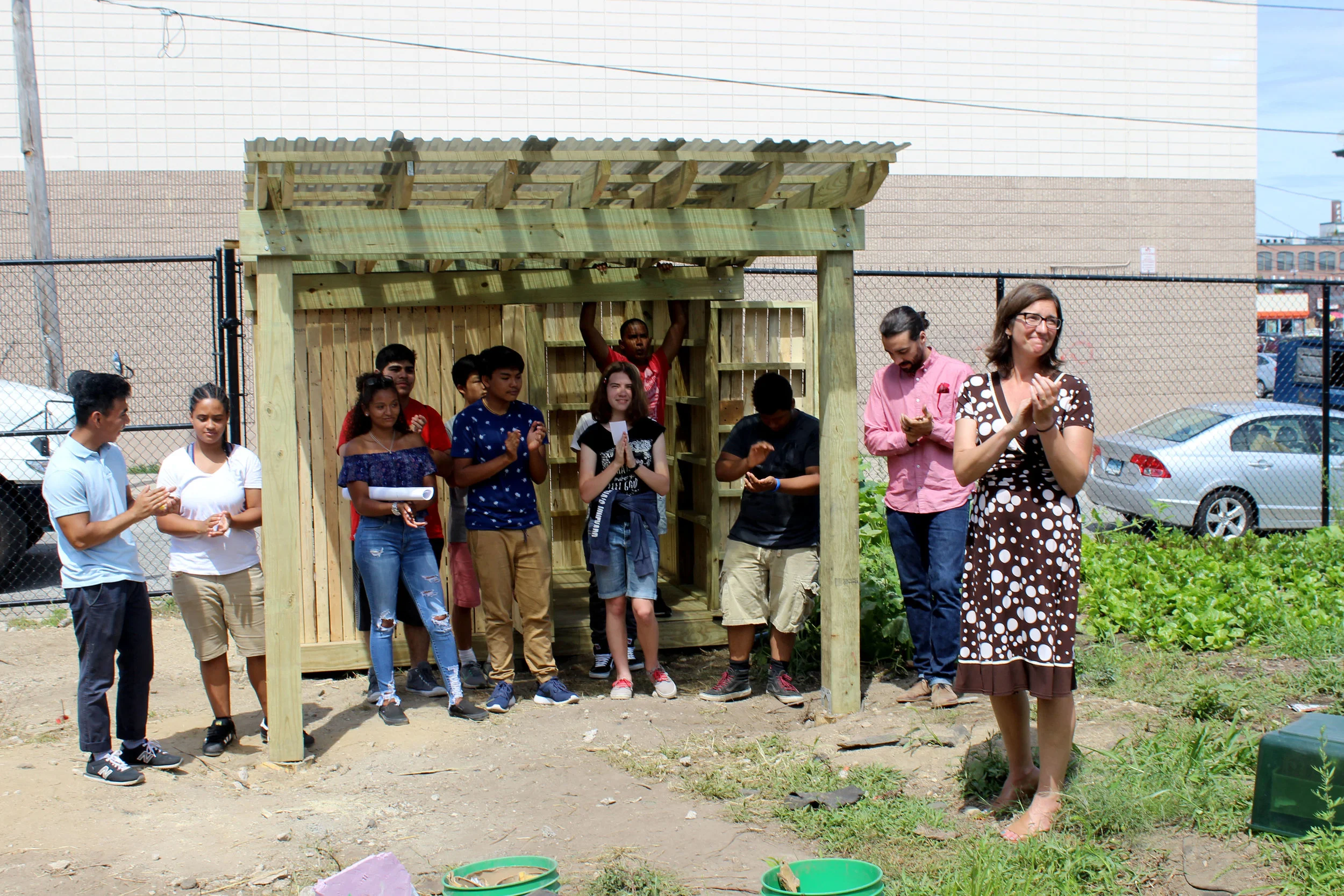 SCLT Youth Farm Shade Shed