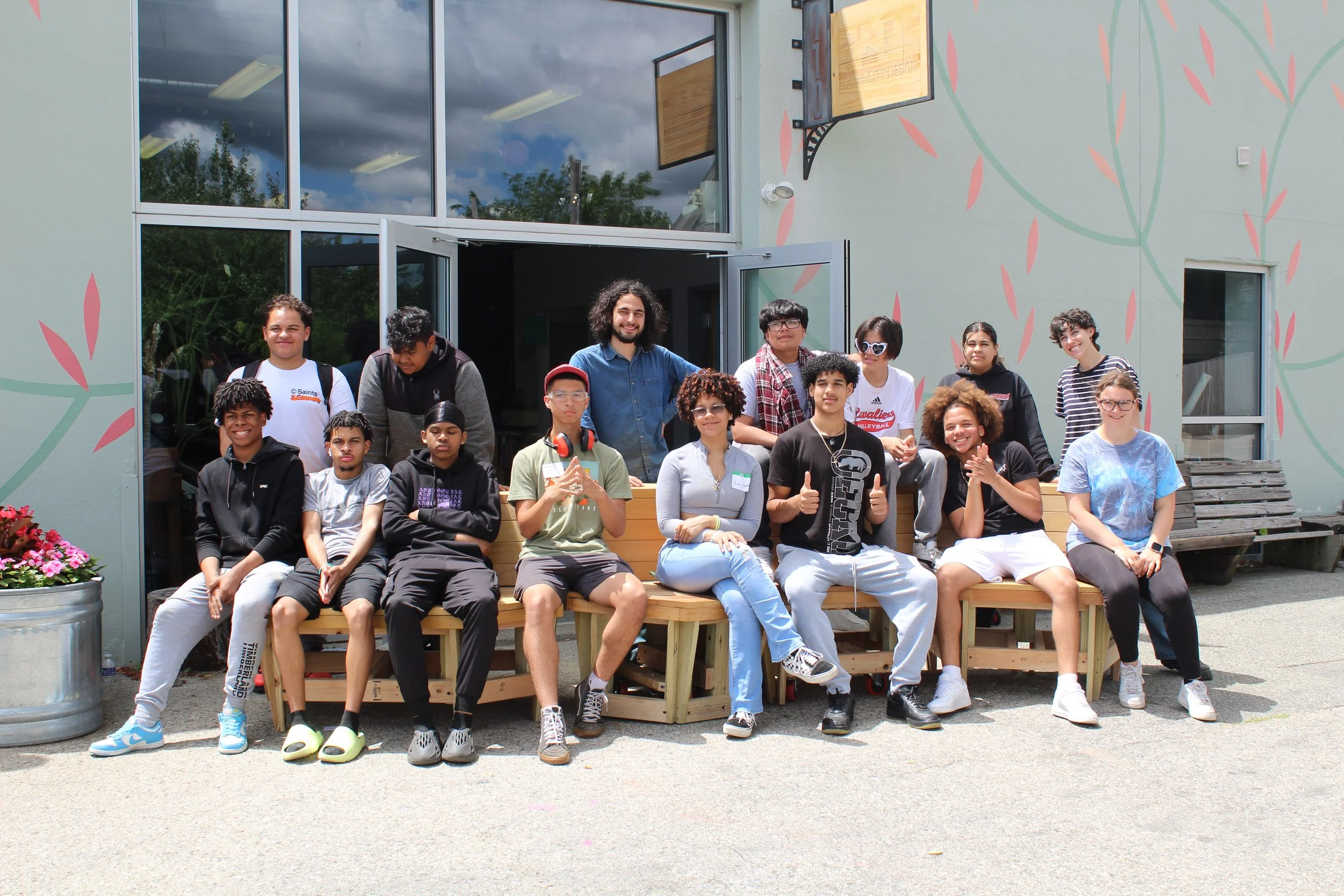 Modular Courtyard Seating