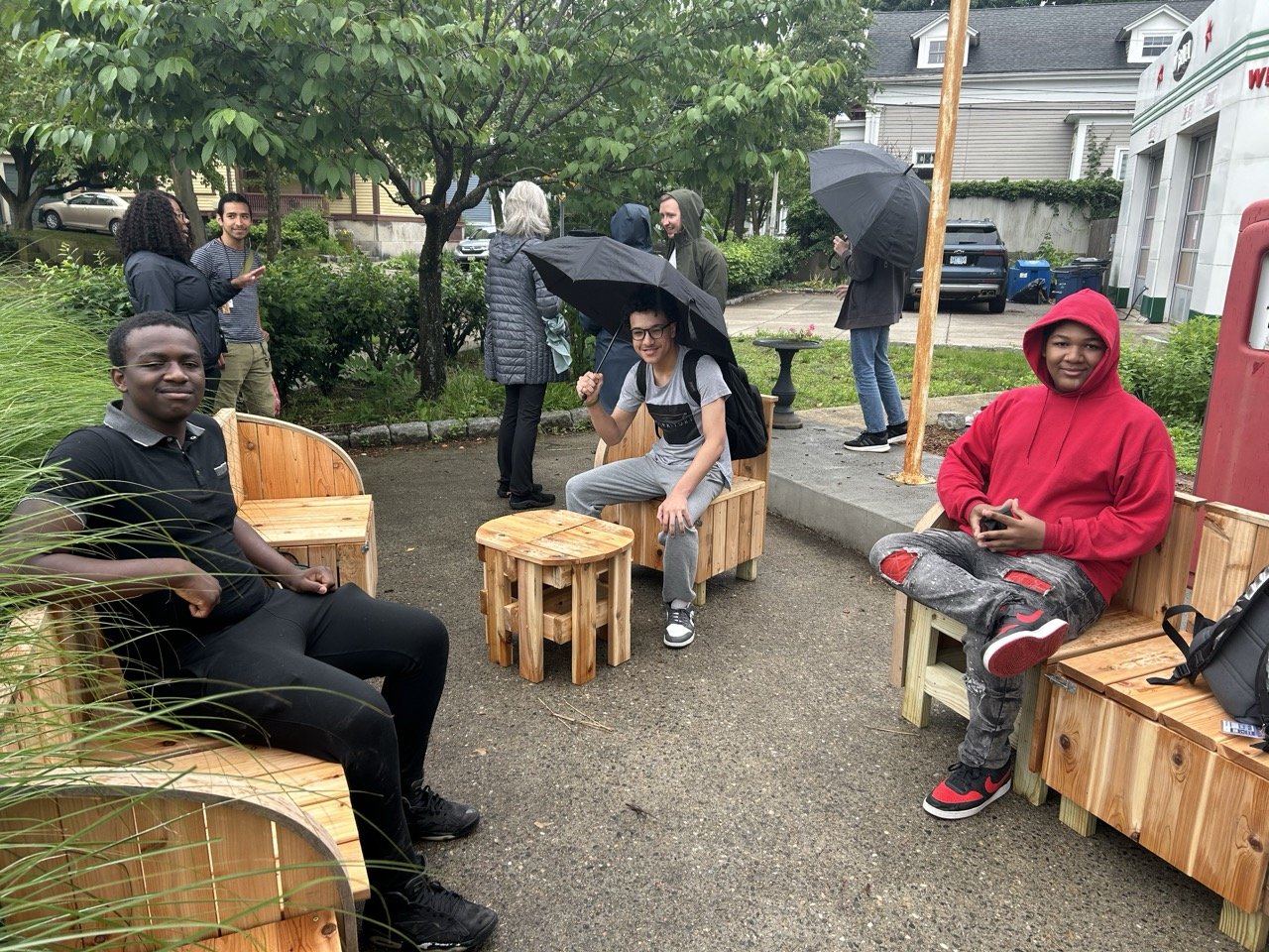 Outdoor Conversation Lounge