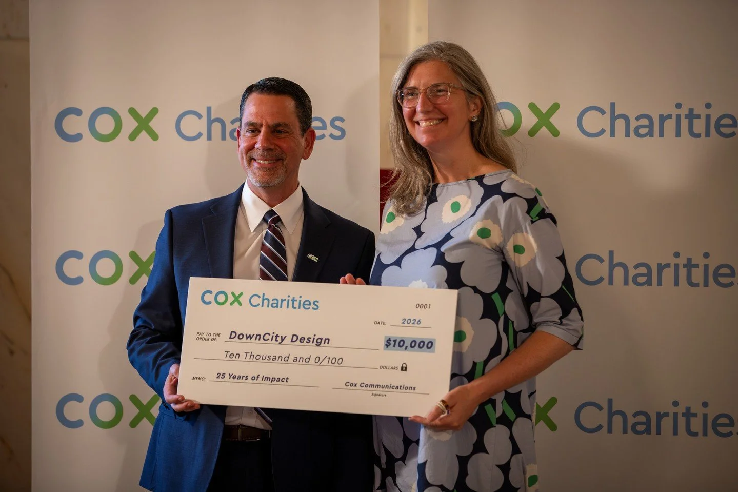 DownCity Design is honored to be named a 2026 Cox Charities Community Grant recipient! 

Thanks to the generosity of @CoxCommunications employees, we'll be able to expand our free design education programs for Providence teens! We're grateful to have