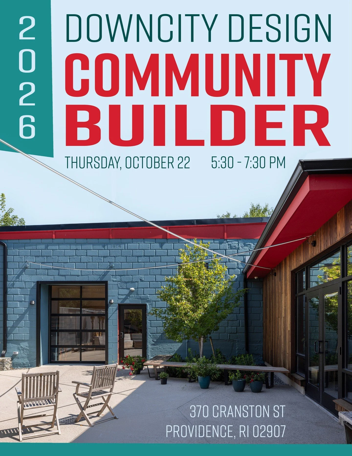 Join us to learn more about our work, explore our studio, and connect with our community over light refreshments!

At DownCity Design, Providence teens learn to design and fabricate real service projects while becoming community leaders. Their work e