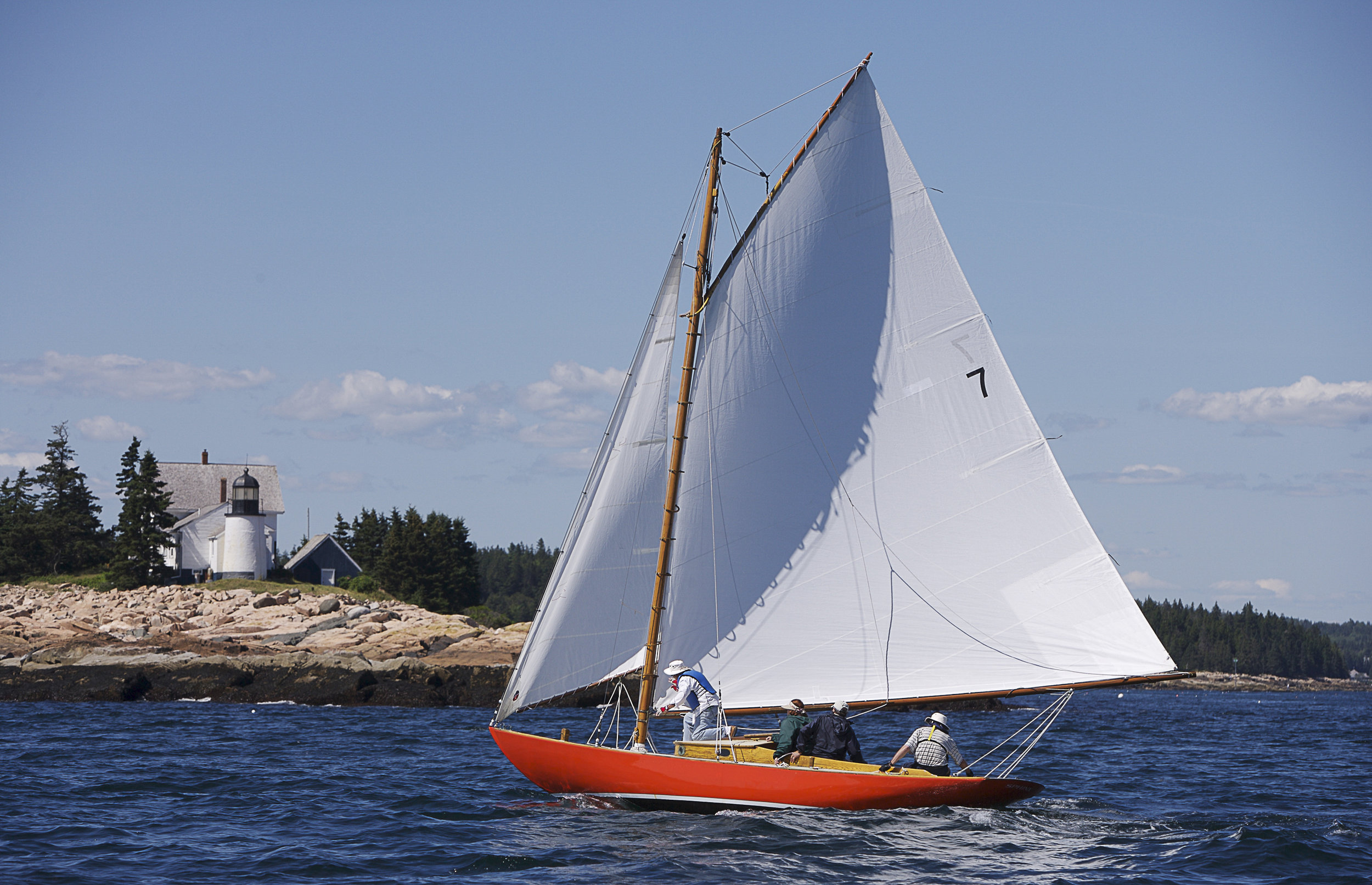 knockabout sailboat