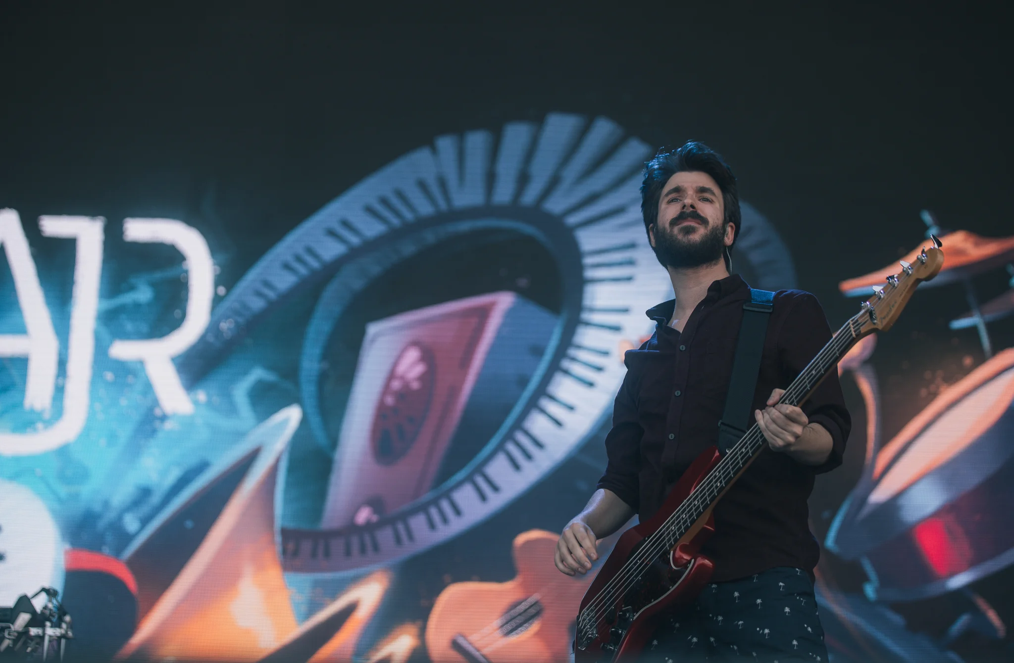 Laura Ord Photography | Austin, TX Concert Photography | AJR at Hangout Music Fest in Gulf Shores, AL