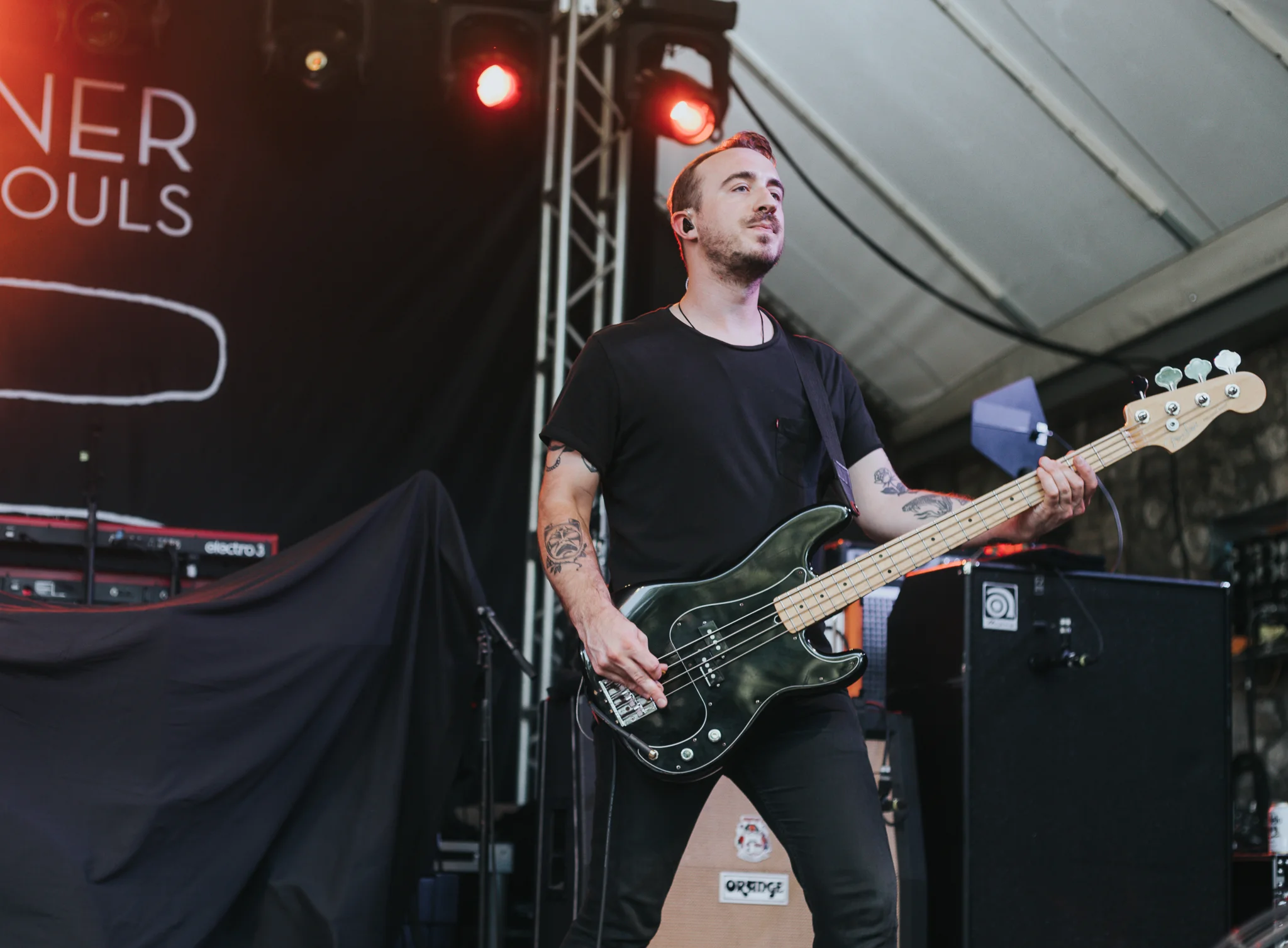 THE MENZINGERS PERFORMING AT STUBB’S IN AUSTIN, TX ON JUNE 13, 2018 PROVIDING SUPPORT FOR FRANK TURNER.