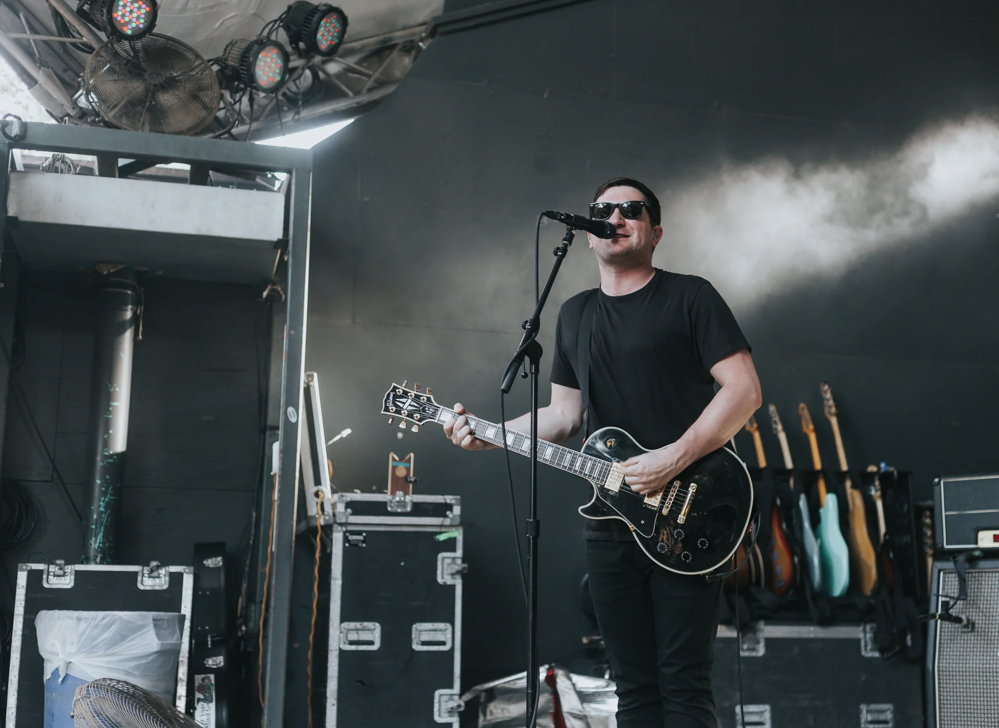 THE MENZINGERS PERFORMING AT STUBB’S IN AUSTIN, TX ON JUNE 13, 2018 PROVIDING SUPPORT FOR FRANK TURNER.