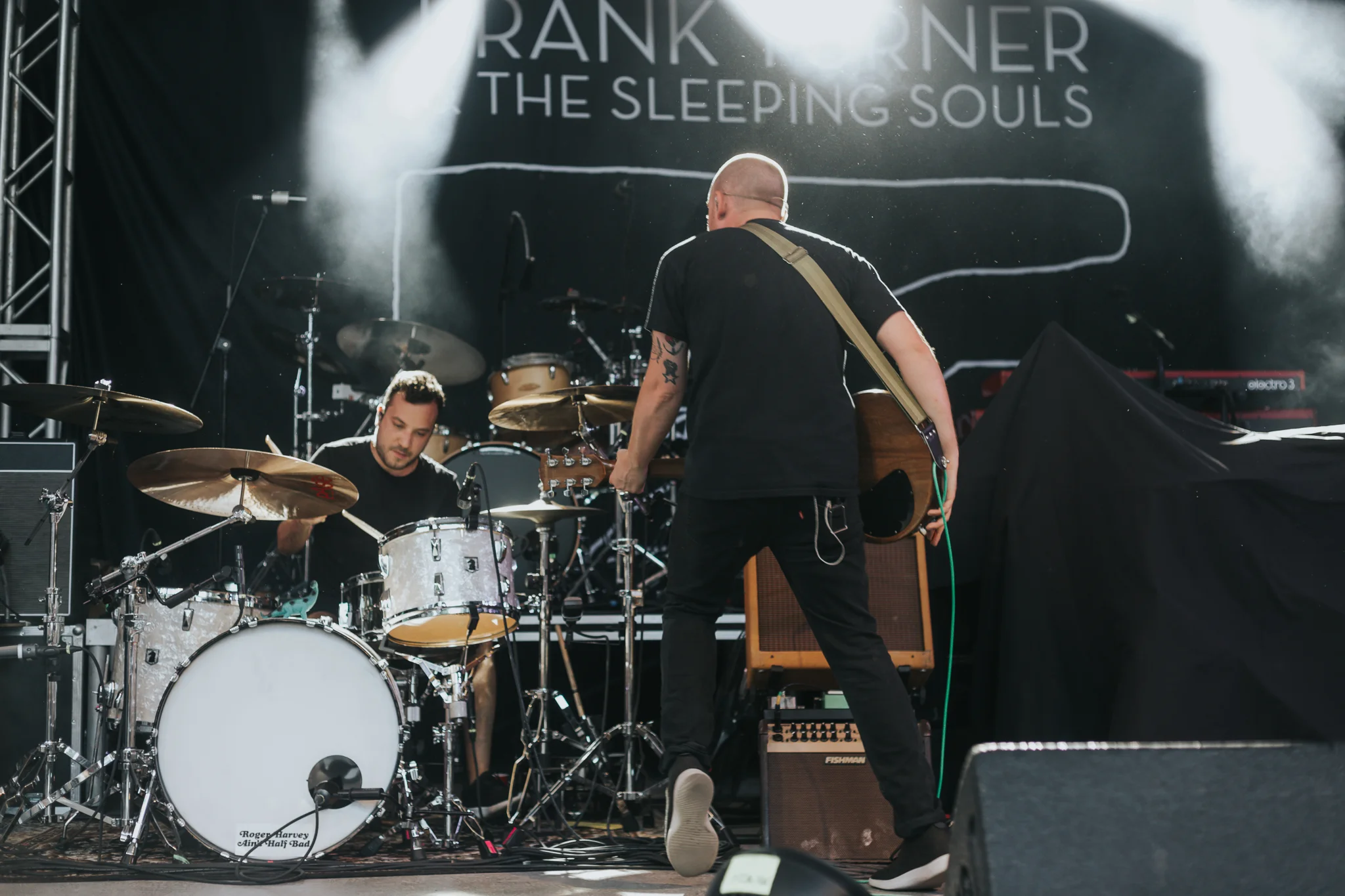 THE MENZINGERS PERFORMING AT STUBB’S IN AUSTIN, TX ON JUNE 13, 2018 PROVIDING SUPPORT FOR FRANK TURNER.