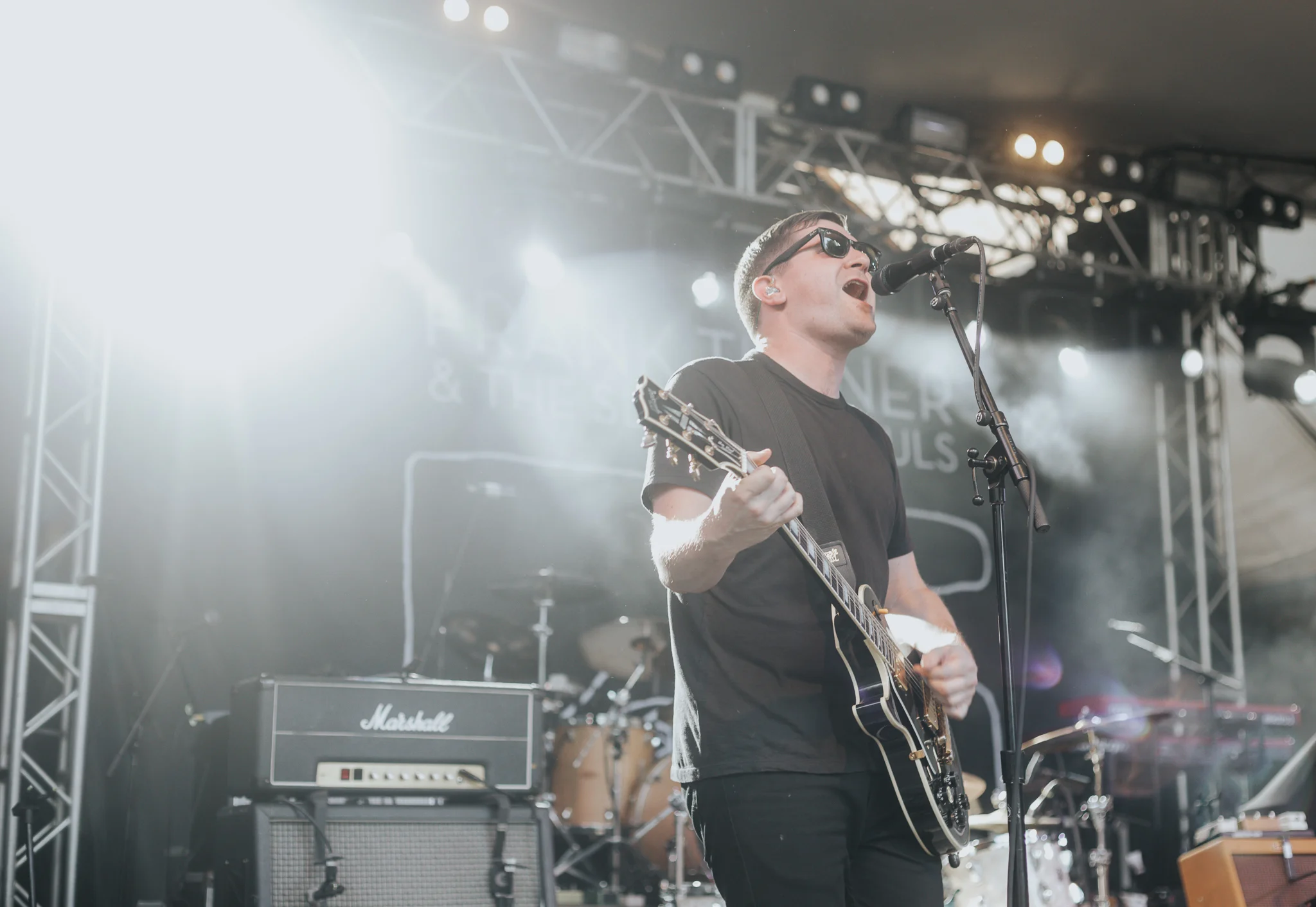 THE MENZINGERS PERFORMING AT STUBB’S IN AUSTIN, TX ON JUNE 13, 2018 PROVIDING SUPPORT FOR FRANK TURNER.