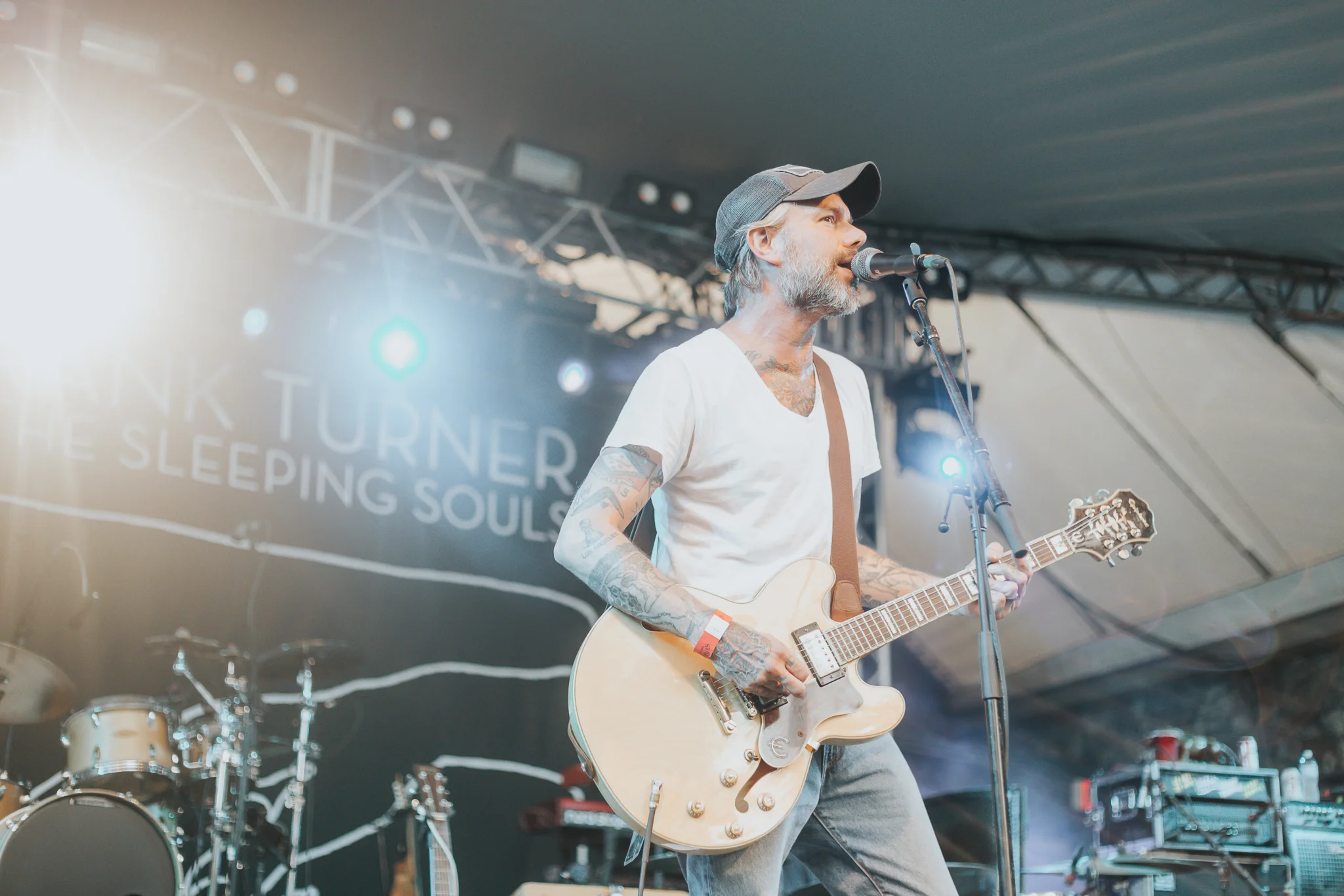 LUCERO PERFORMING AT STUBB’S IN AUSTIN, TX ON JUNE 13, 2018 PROVIDING SUPPORT FOR FRANK TURNER.