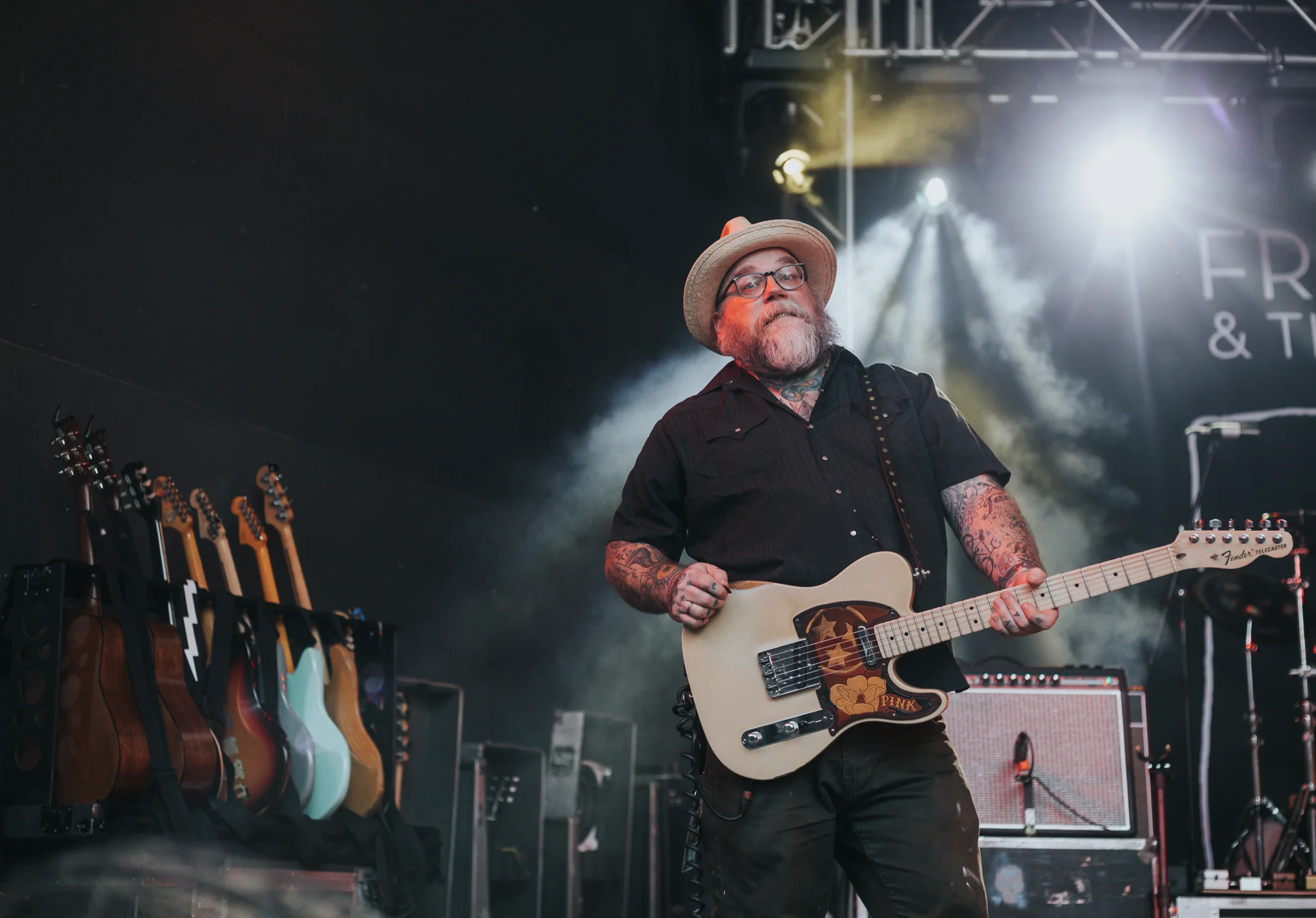 LUCERO PERFORMING AT STUBB’S IN AUSTIN, TX ON JUNE 13, 2018 PROVIDING SUPPORT FOR FRANK TURNER.