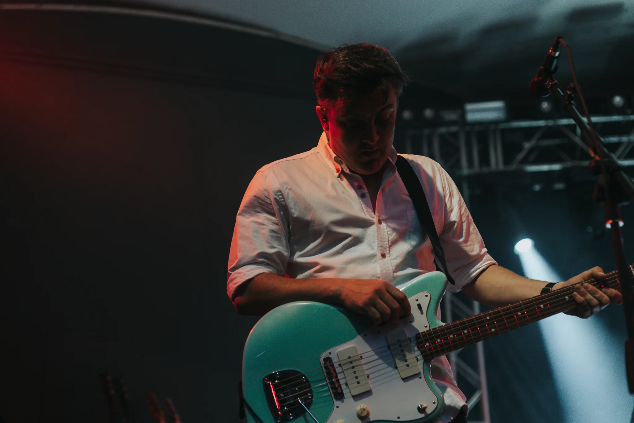 FRANK TURNER PERFORMING AT STUBB’S IN AUSTIN, TX ON JUNE 13, 2018.