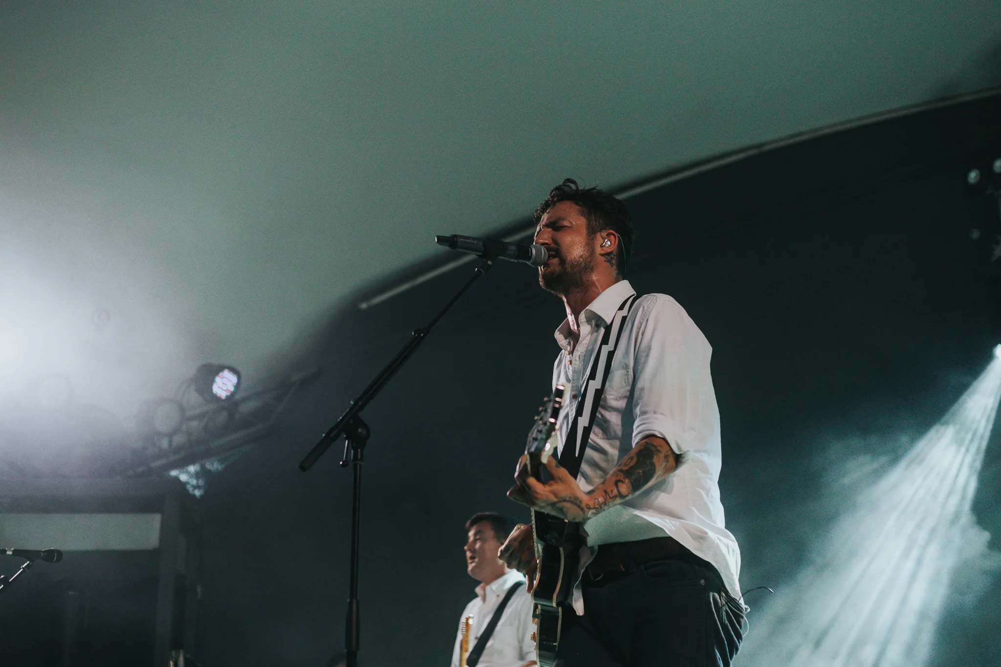 FRANK TURNER PERFORMING AT STUBB’S IN AUSTIN, TX ON JUNE 13, 2018.