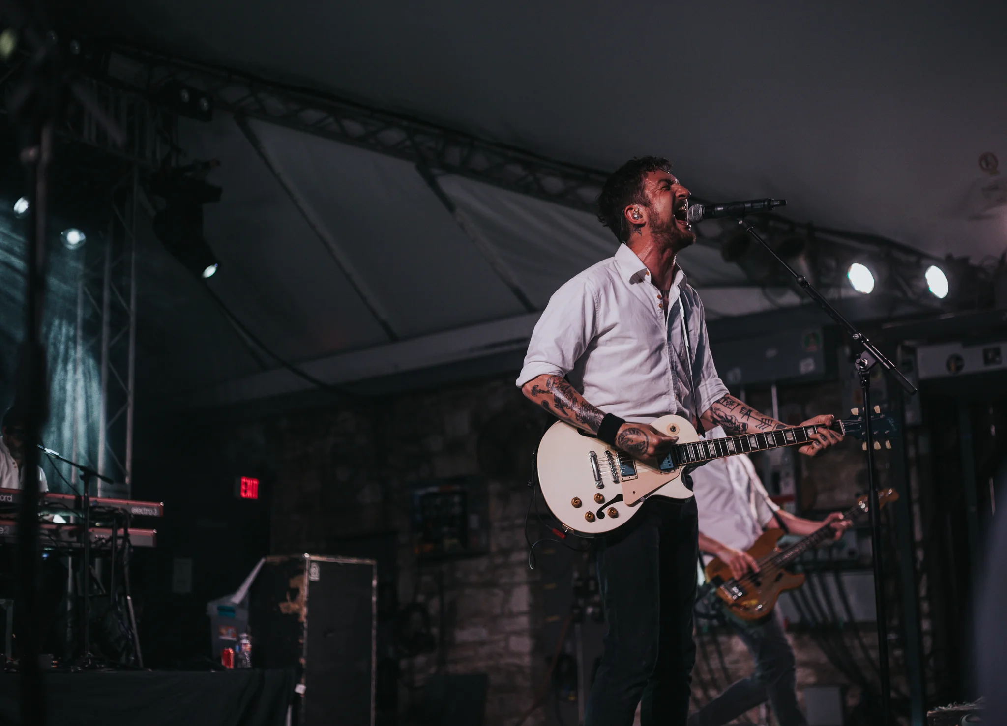 FRANK TURNER PERFORMING AT STUBB’S IN AUSTIN, TX ON JUNE 13, 2018.