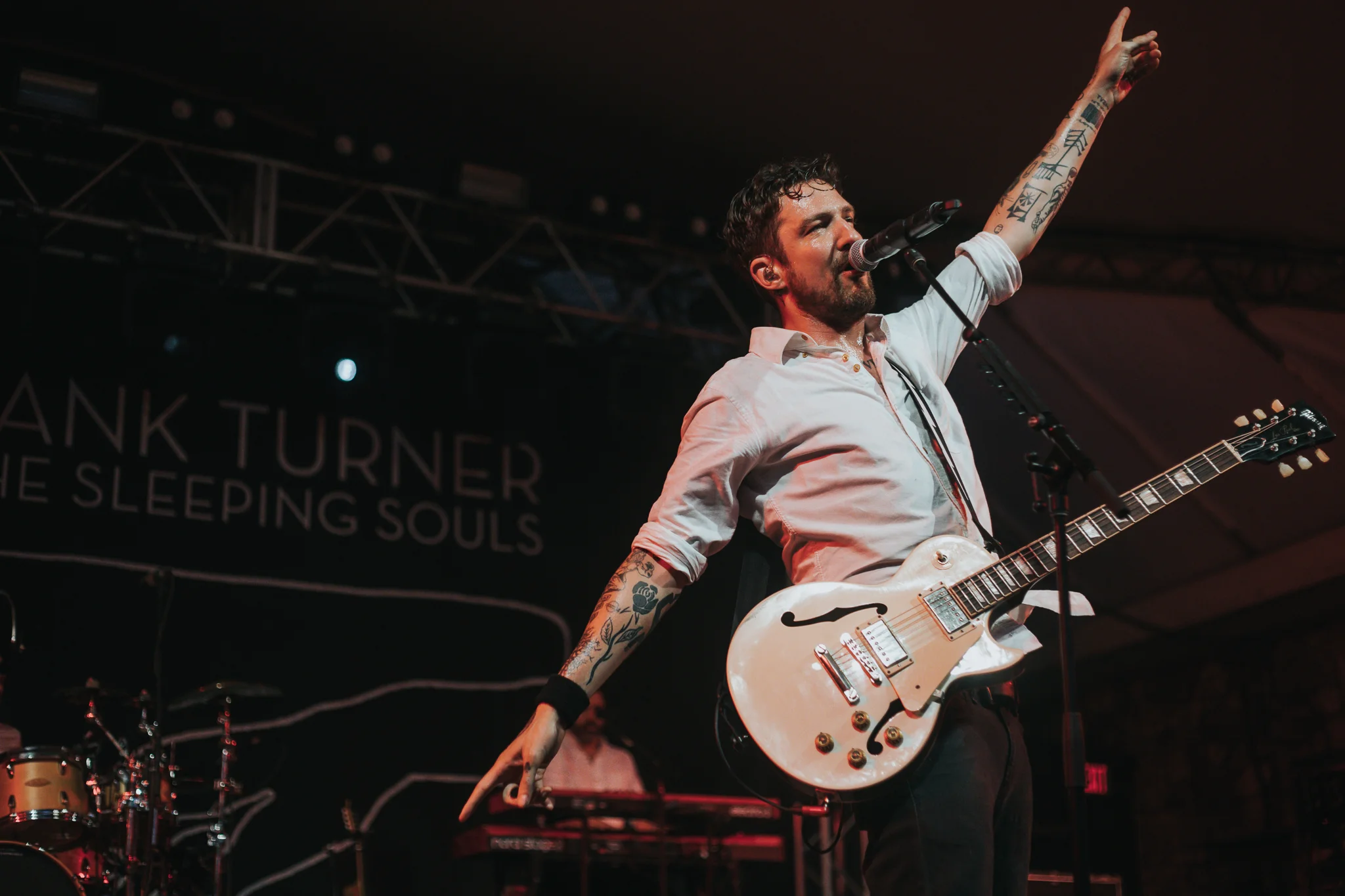 FRANK TURNER PERFORMING AT STUBB’S IN AUSTIN, TX ON JUNE 13, 2018.