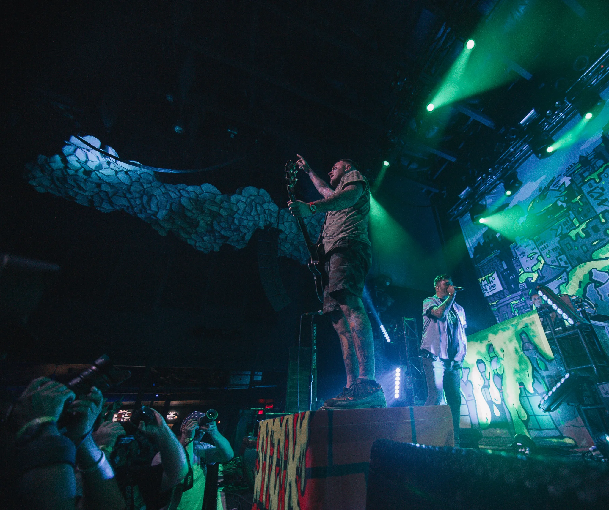 NEW FOUND GLORY PERFORMING AT EMO’S IN AUSTIN, TX ON JUNE 21, 2018.