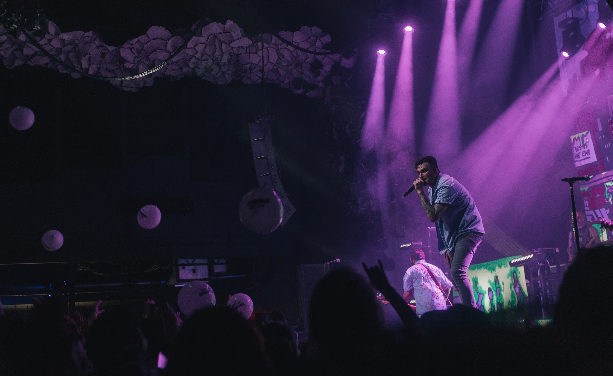 NEW FOUND GLORY PERFORMING AT EMO’S IN AUSTIN, TX ON JUNE 21, 2018.