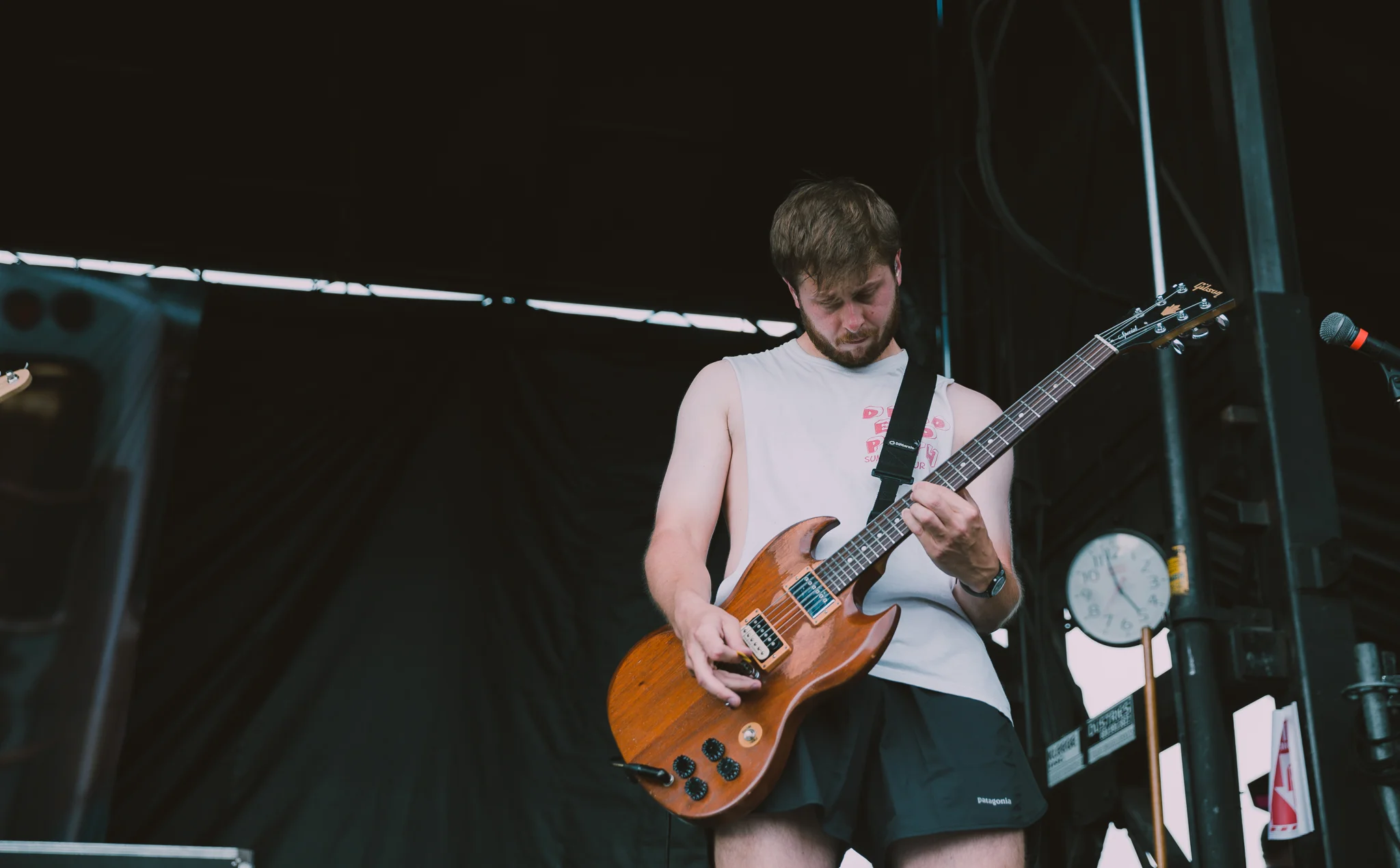 KNUCKLE PUCK PERFORMING AT VAN’S WARPED TOUR IN SAN ANTONIO, TX ON JULY 07, 2018.