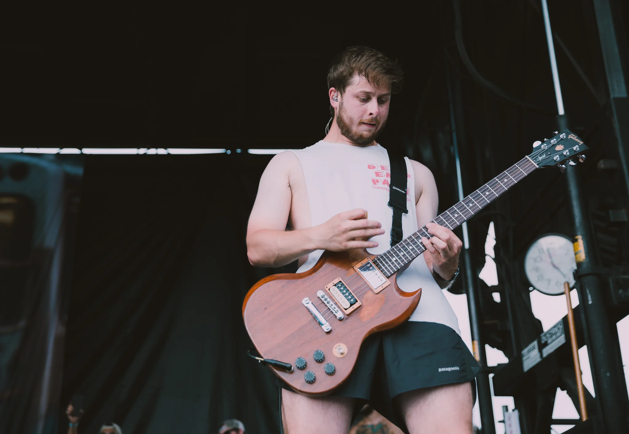 KNUCKLE PUCK PERFORMING AT VAN’S WARPED TOUR IN SAN ANTONIO, TX ON JULY 07, 2018.