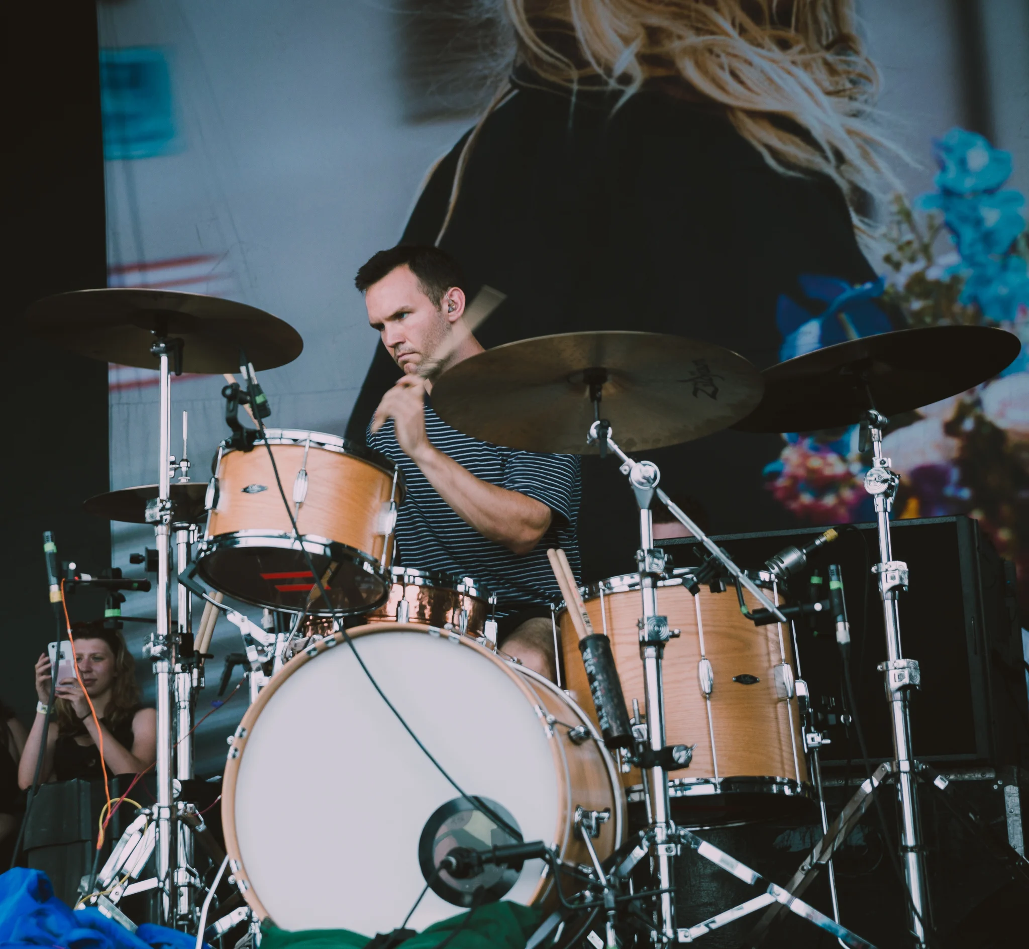 KNUCKLE PUCK PERFORMING AT VAN’S WARPED TOUR IN SAN ANTONIO, TX ON JULY 07, 2018.