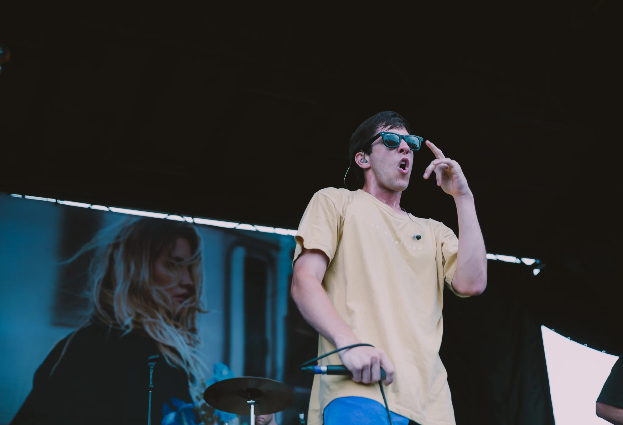 KNUCKLE PUCK PERFORMING AT VAN’S WARPED TOUR IN SAN ANTONIO, TX ON JULY 07, 2018.