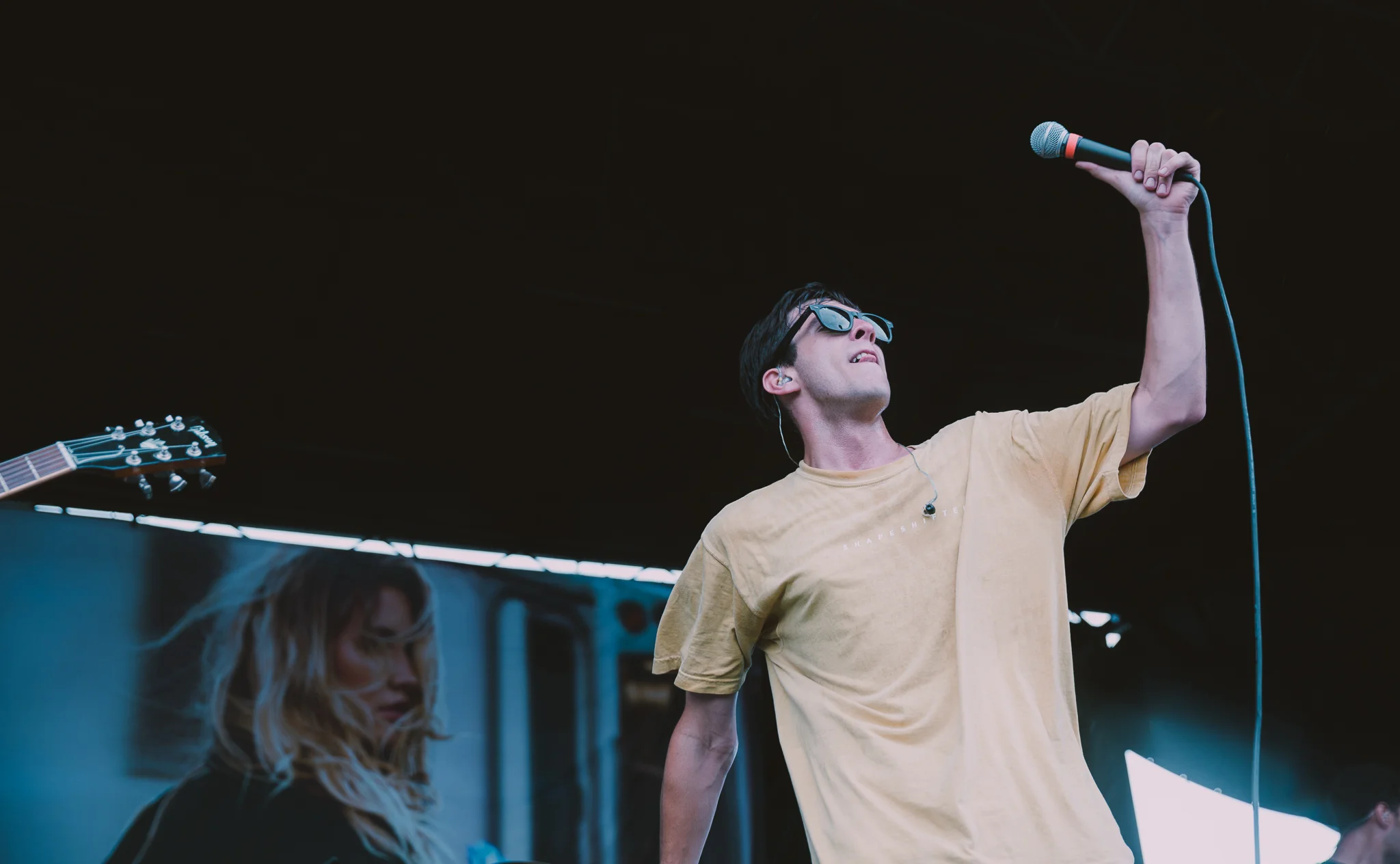 KNUCKLE PUCK PERFORMING AT VAN’S WARPED TOUR IN SAN ANTONIO, TX ON JULY 07, 2018.