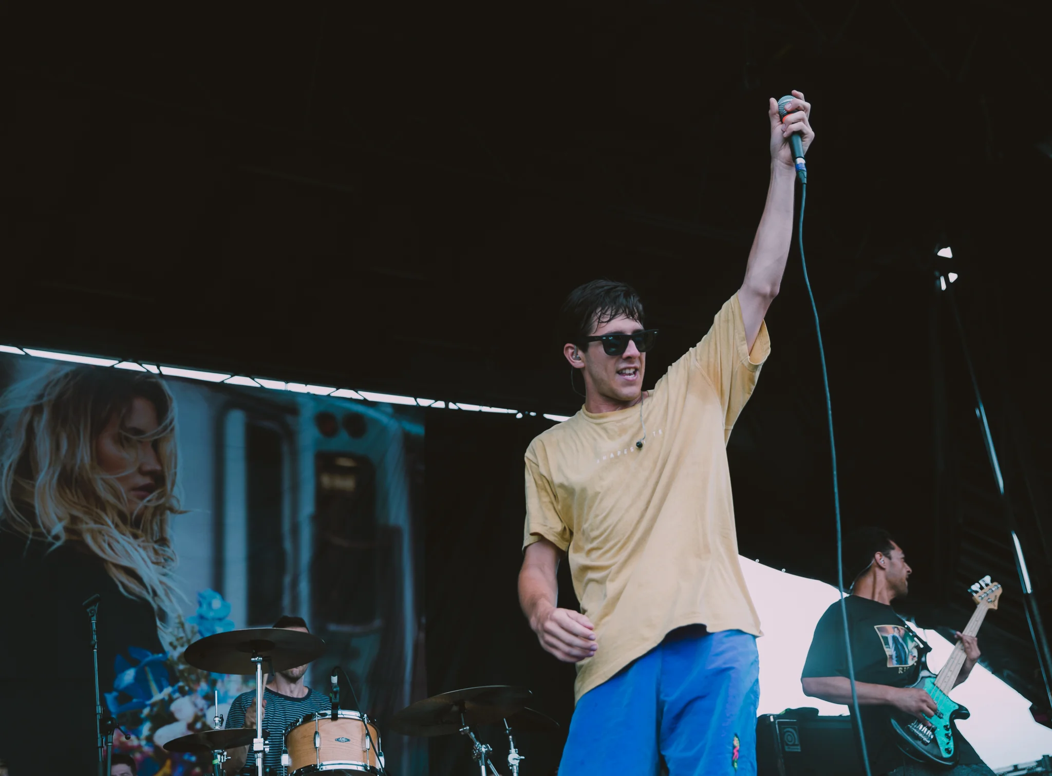 KNUCKLE PUCK PERFORMING AT VAN’S WARPED TOUR IN SAN ANTONIO, TX ON JULY 07, 2018.