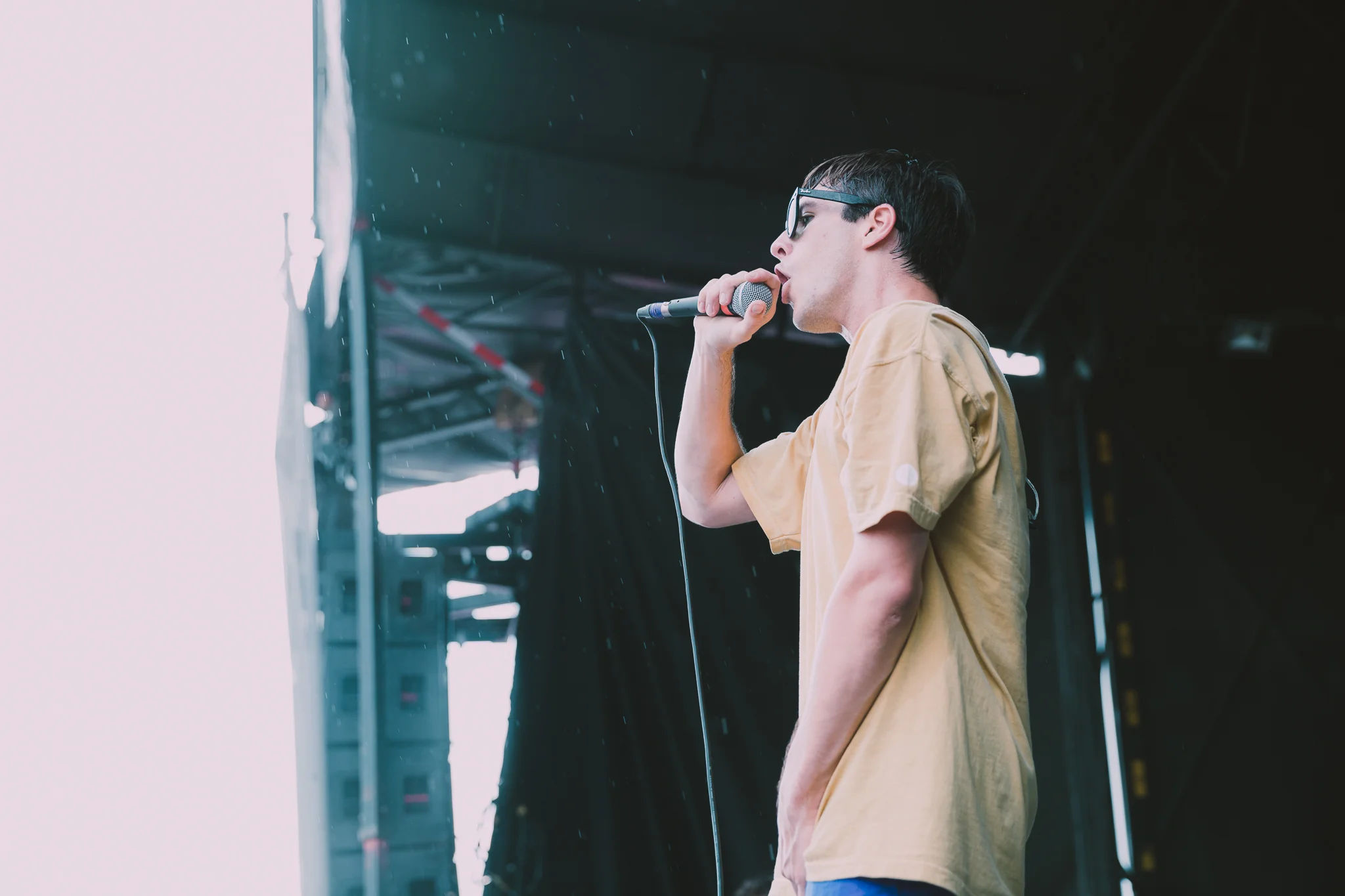 KNUCKLE PUCK PERFORMING AT VAN’S WARPED TOUR IN SAN ANTONIO, TX ON JULY 07, 2018.