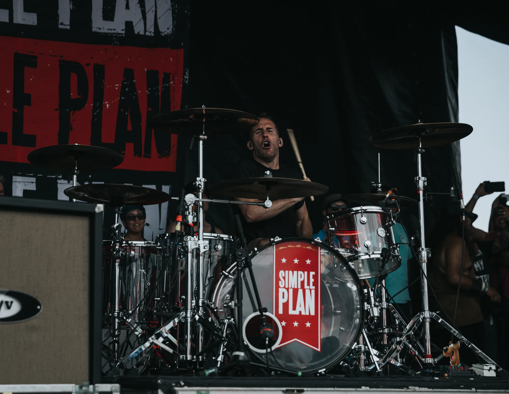 SIMPLE PLAN PERFORMING AT VAN’S WARPED TOUR IN SAN ANTONIO, TX ON JULY 07, 2018.