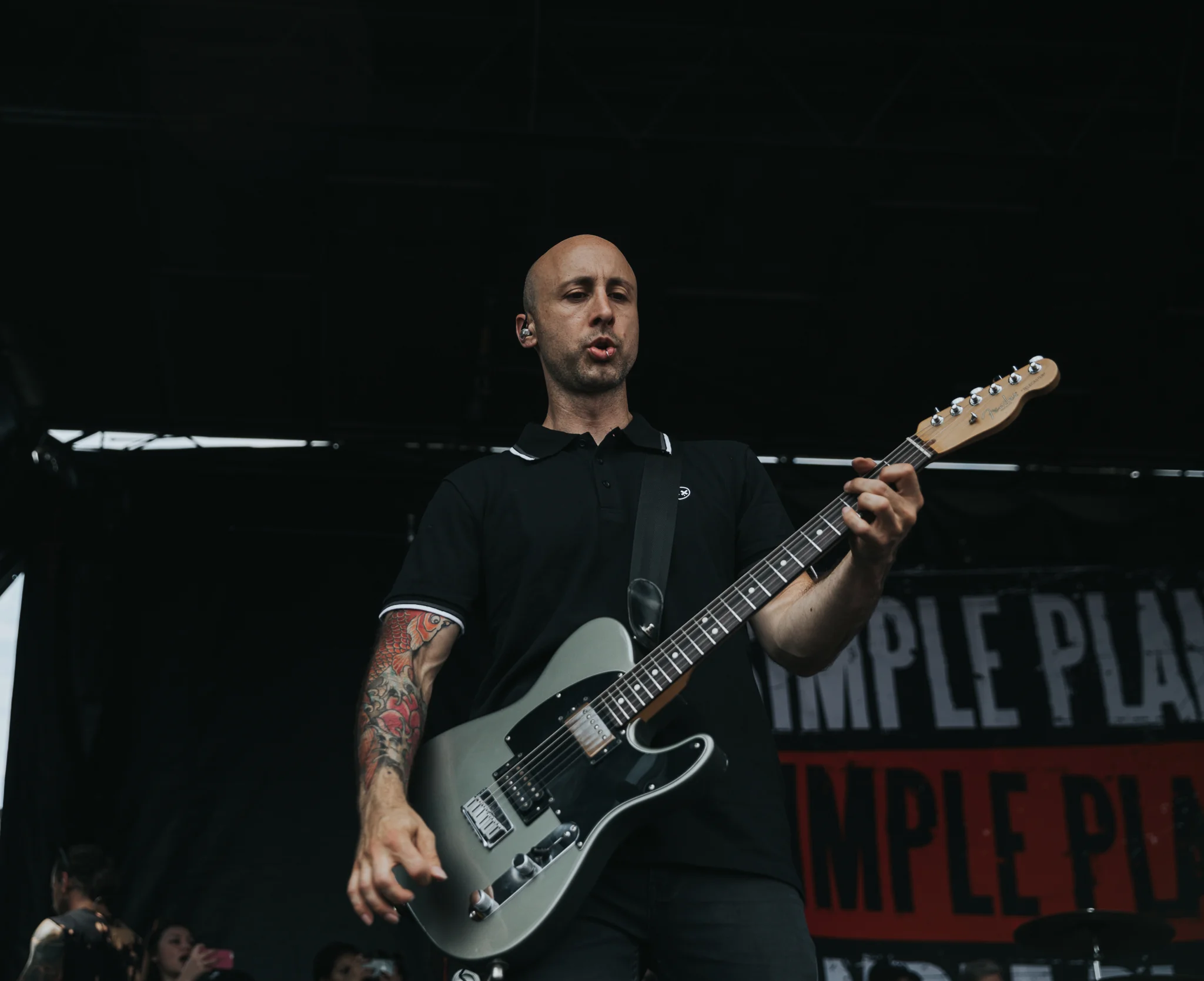 SIMPLE PLAN PERFORMING AT VAN’S WARPED TOUR IN SAN ANTONIO, TX ON JULY 07, 2018.