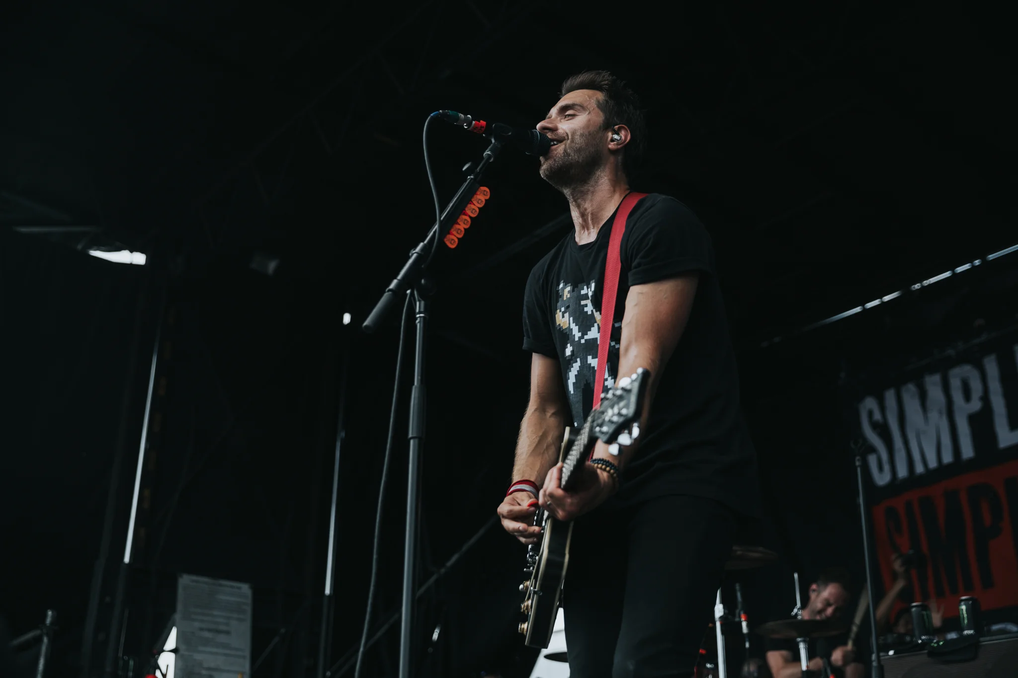 SIMPLE PLAN PERFORMING AT VAN’S WARPED TOUR IN SAN ANTONIO, TX ON JULY 07, 2018.
