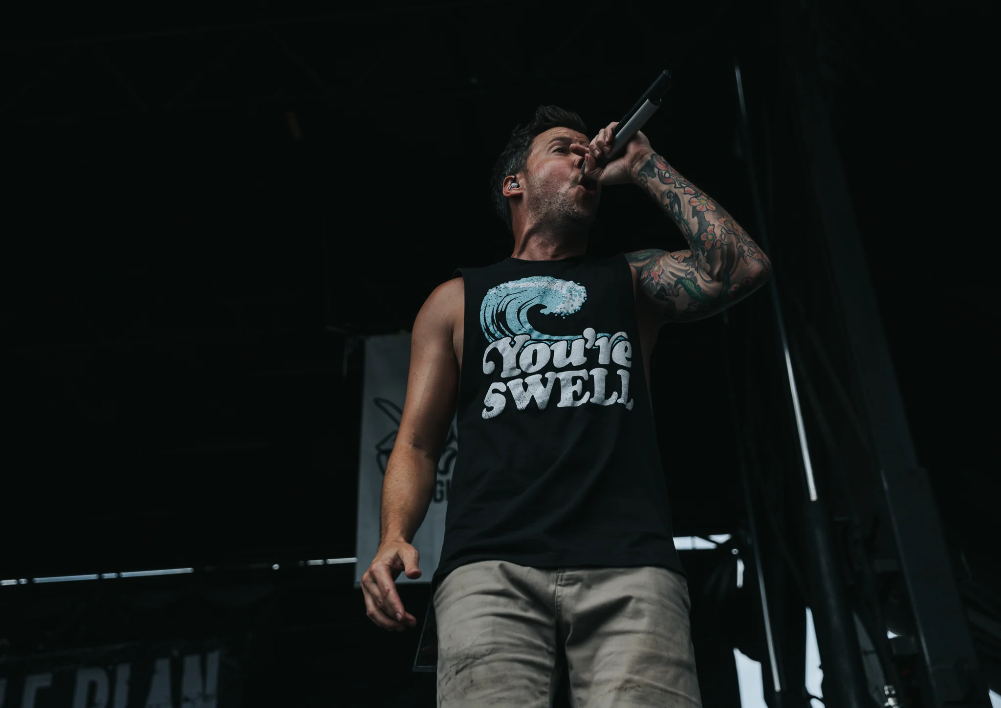 SIMPLE PLAN PERFORMING AT VAN’S WARPED TOUR IN SAN ANTONIO, TX ON JULY 07, 2018.