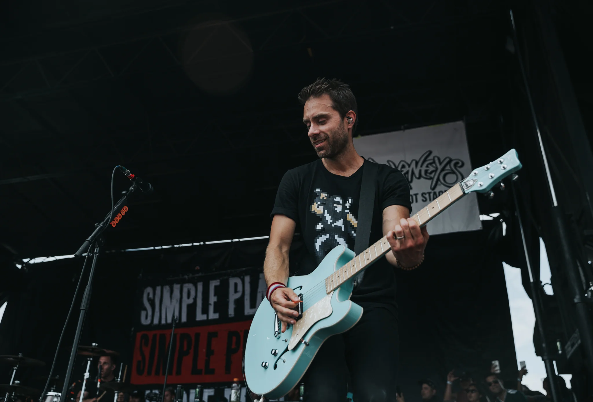 SIMPLE PLAN PERFORMING AT VAN’S WARPED TOUR IN SAN ANTONIO, TX ON JULY 07, 2018.