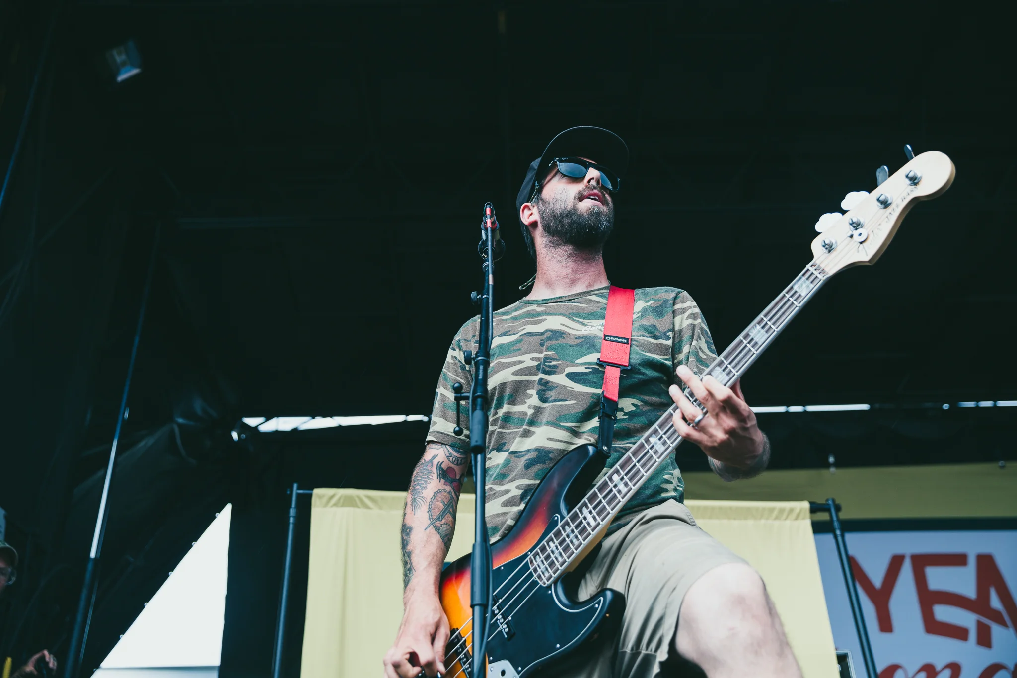 FOUR YEAR STRONG PERFORMING AT VAN’S WARPED TOUR IN SAN ANTONIO, TX ON JULY 07, 2018.