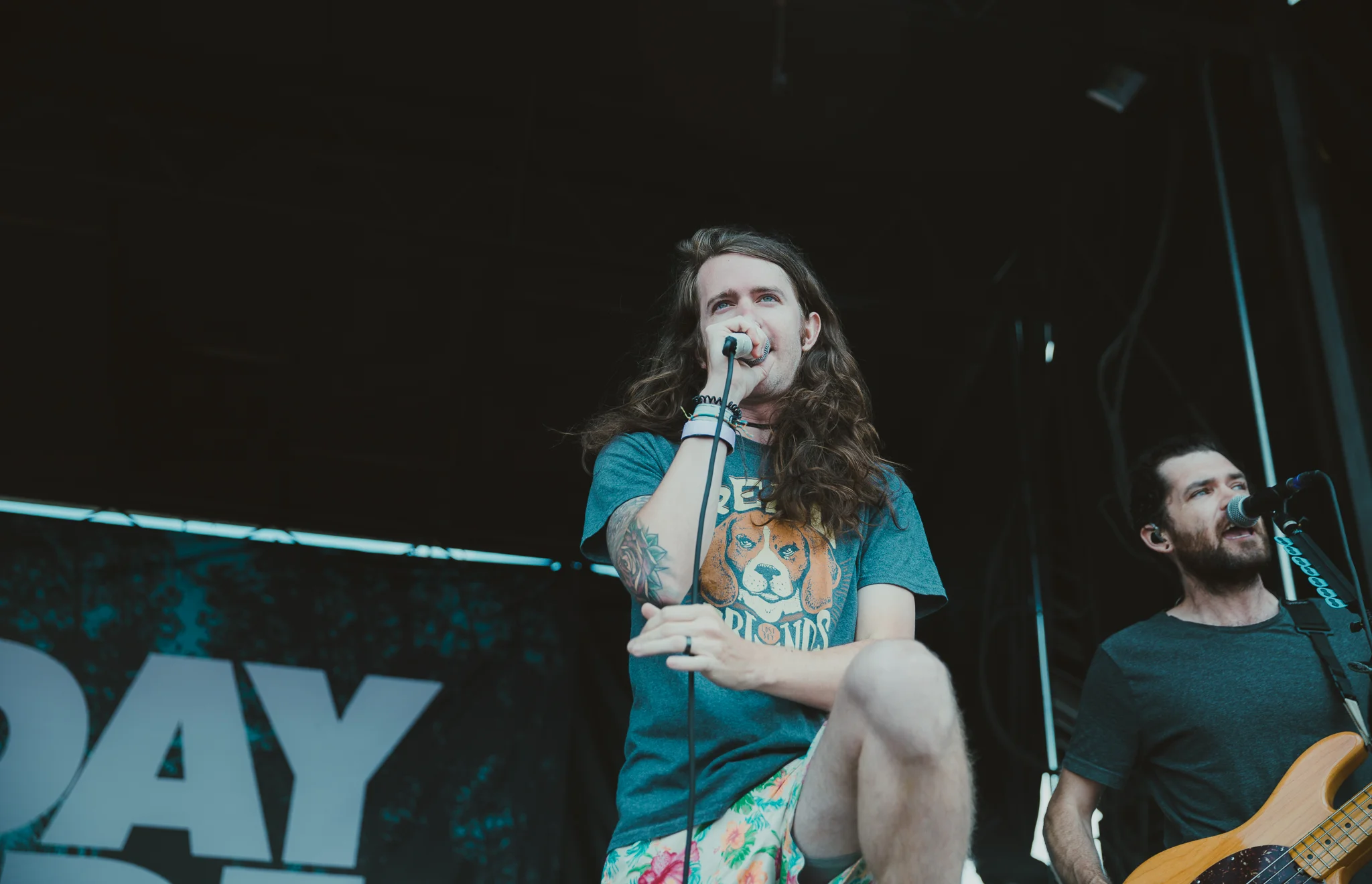 MAYDAY PARADE PERFORMING AT VAN’S WARPED TOUR IN SAN ANTONIO, TX ON JULY 07, 2018.