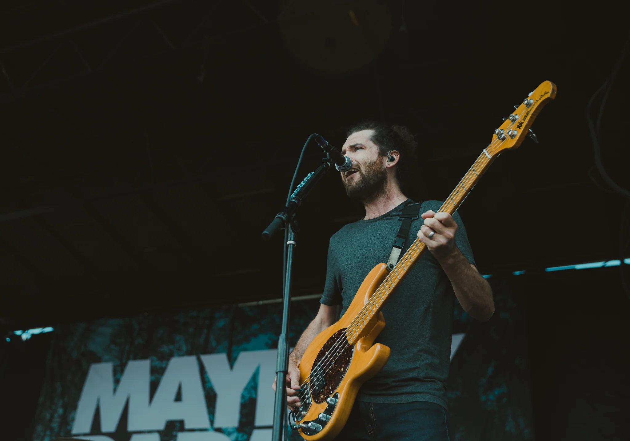 MAYDAY PARADE PERFORMING AT VAN’S WARPED TOUR IN SAN ANTONIO, TX ON JULY 07, 2018.