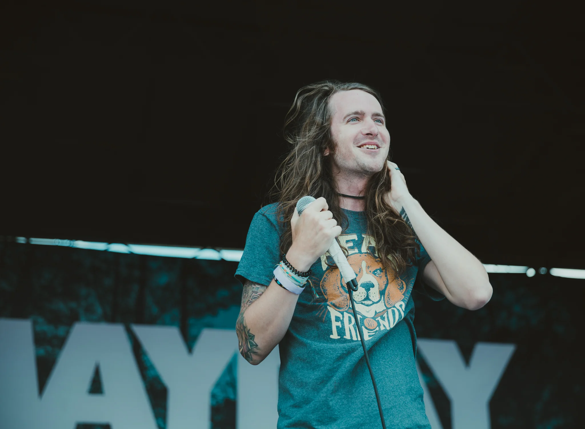 MAYDAY PARADE PERFORMING AT VAN’S WARPED TOUR IN SAN ANTONIO, TX ON JULY 07, 2018.
