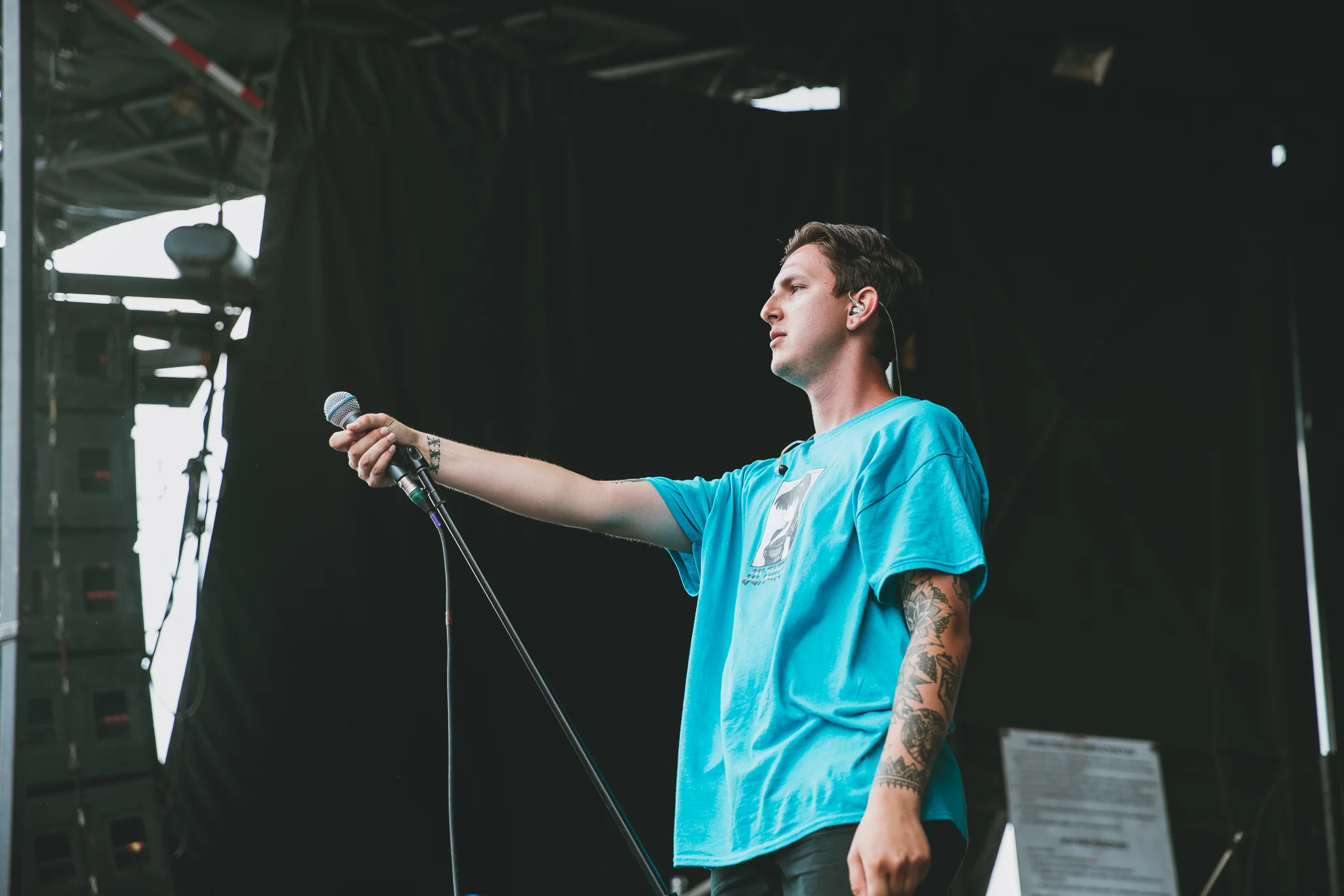 MOVEMENTS PERFORMING AT VAN’S WARPED TOUR IN SAN ANTONIO, TX ON JULY 07, 2018.