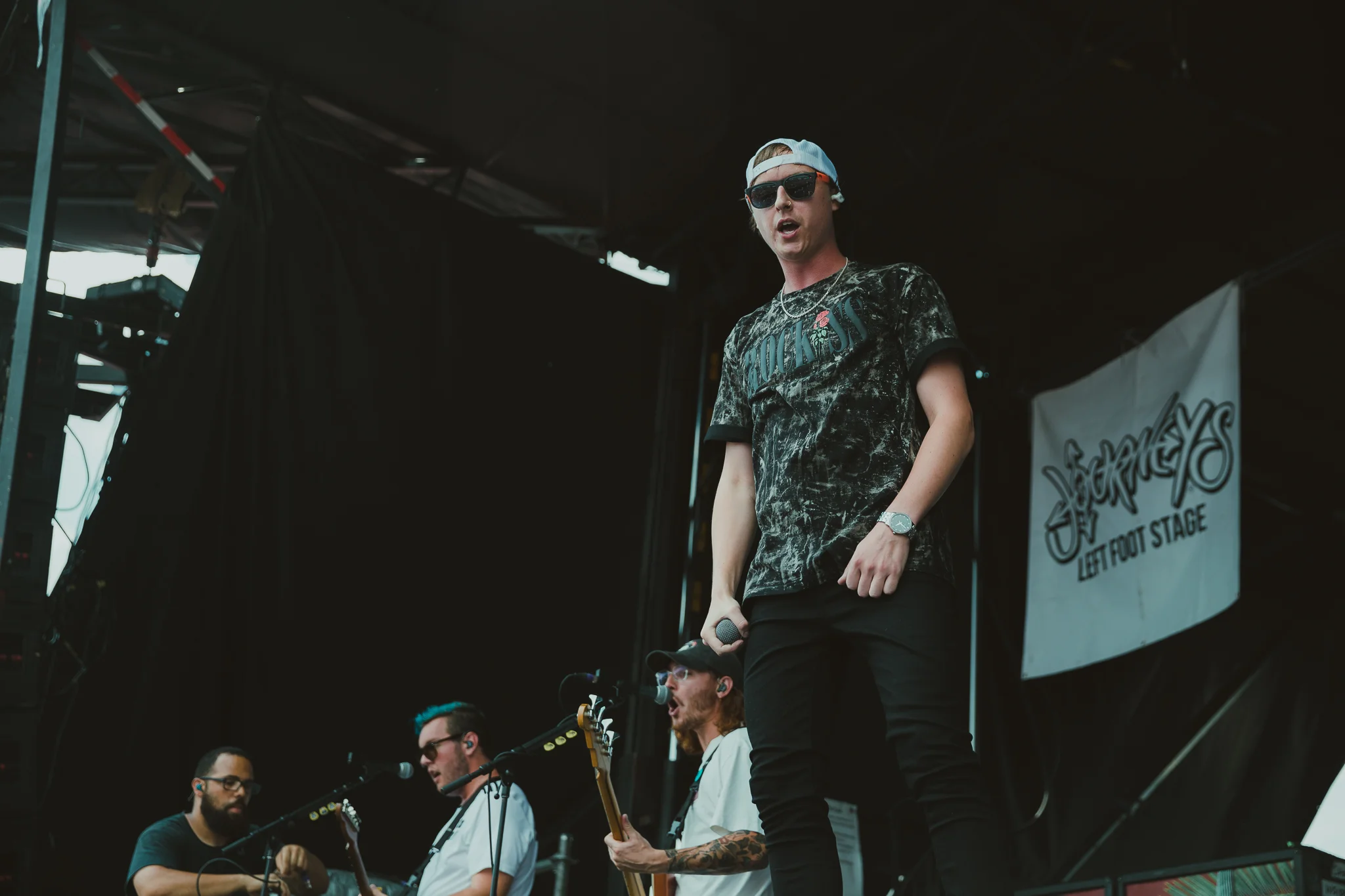 STATE CHAMPS PERFORMING AT VAN’S WARPED TOUR IN SAN ANTONIO, TX ON JULY 07, 2018.